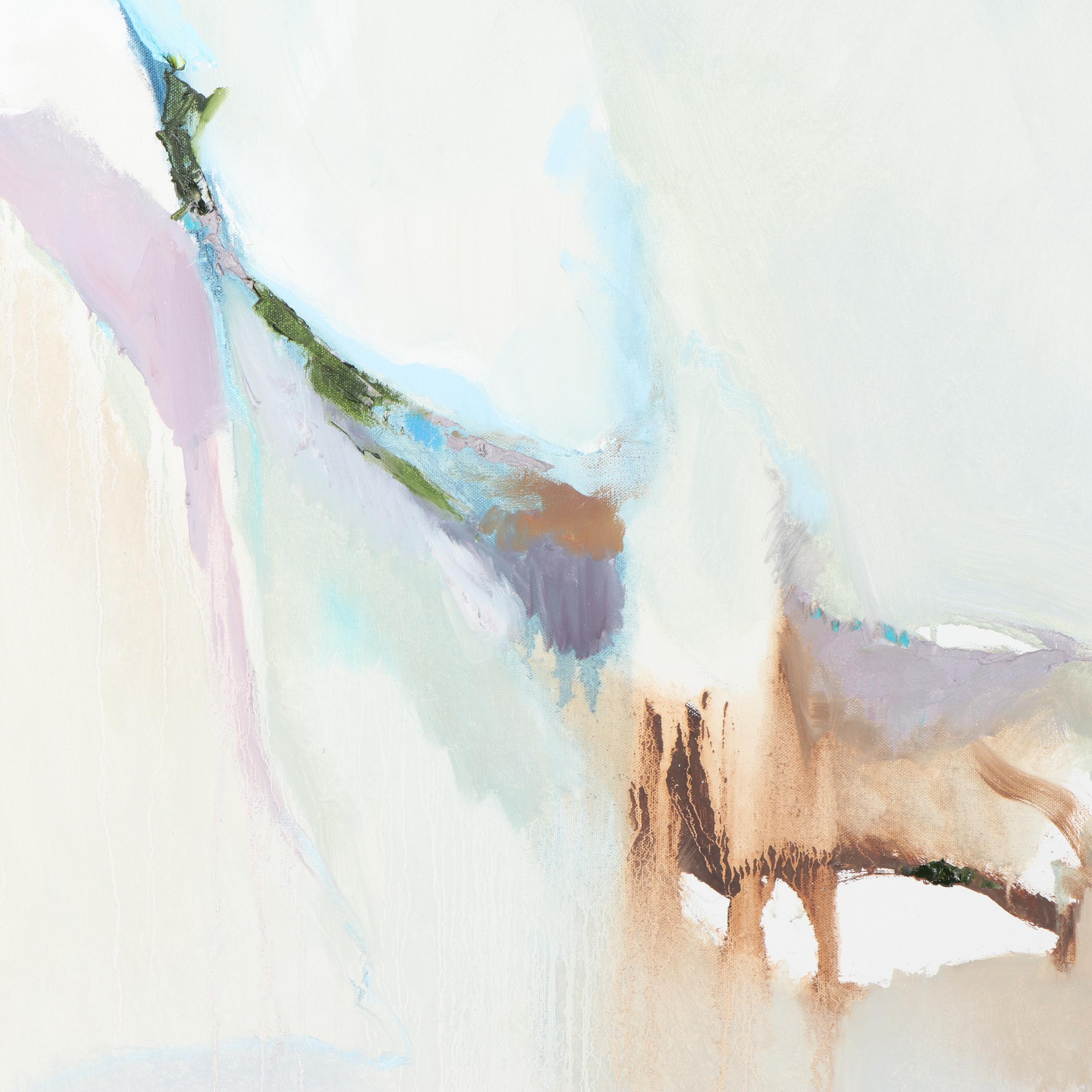 Bruce Martin Abstract Oil Painting