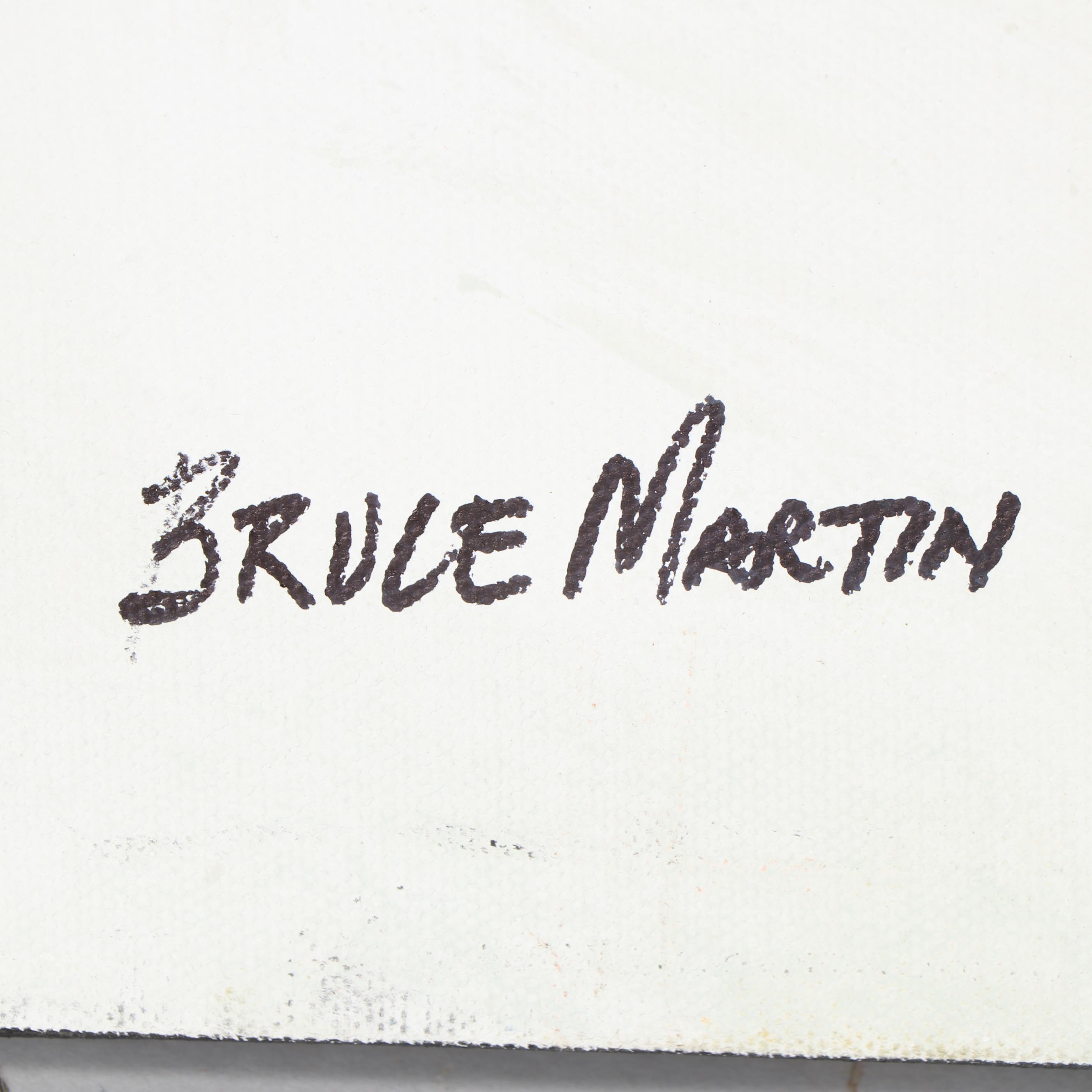 Bruce Martin Abstract Oil Painting