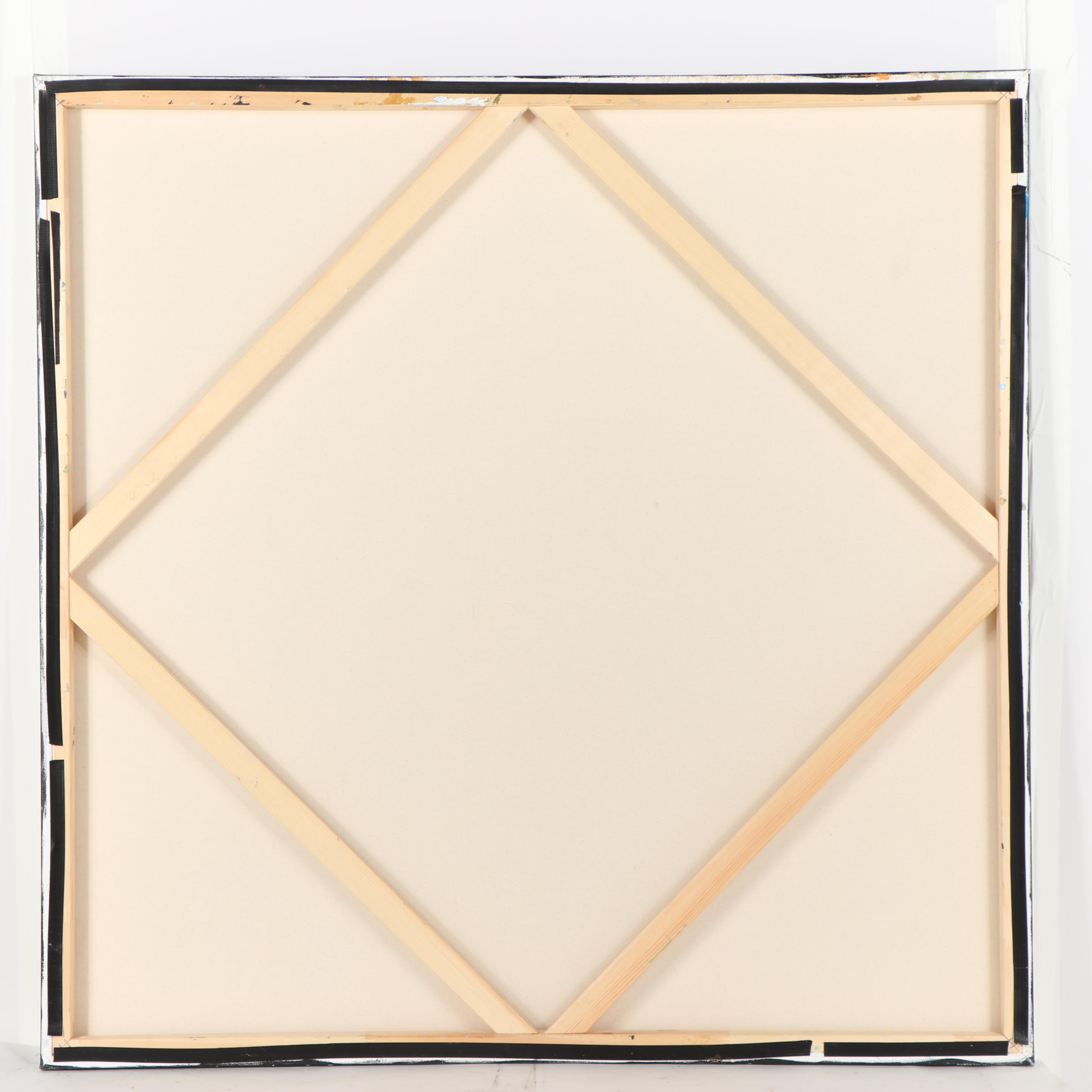 Bruce Martin Abstract Oil Painting