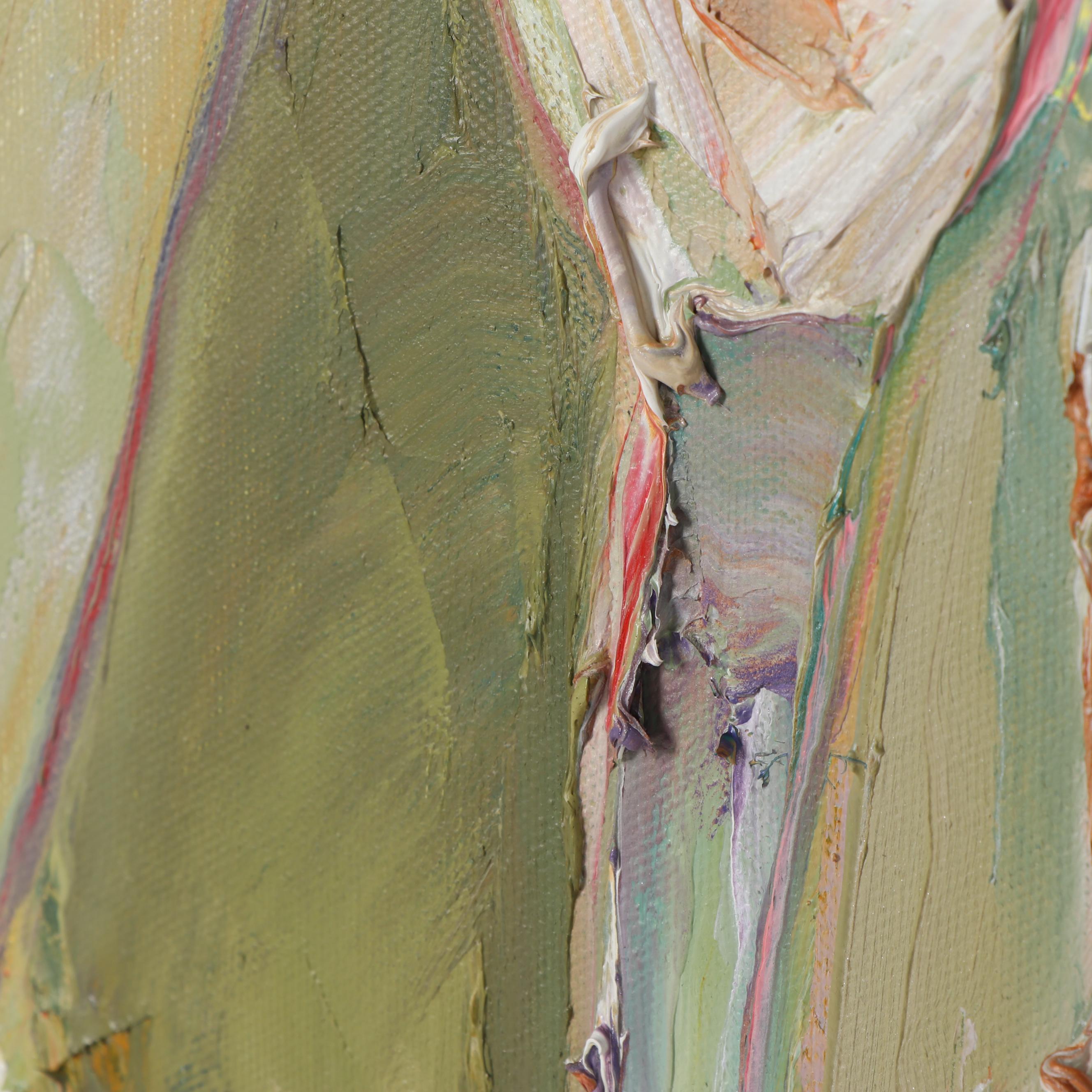 Allison Eastwood Floral Oil Painting