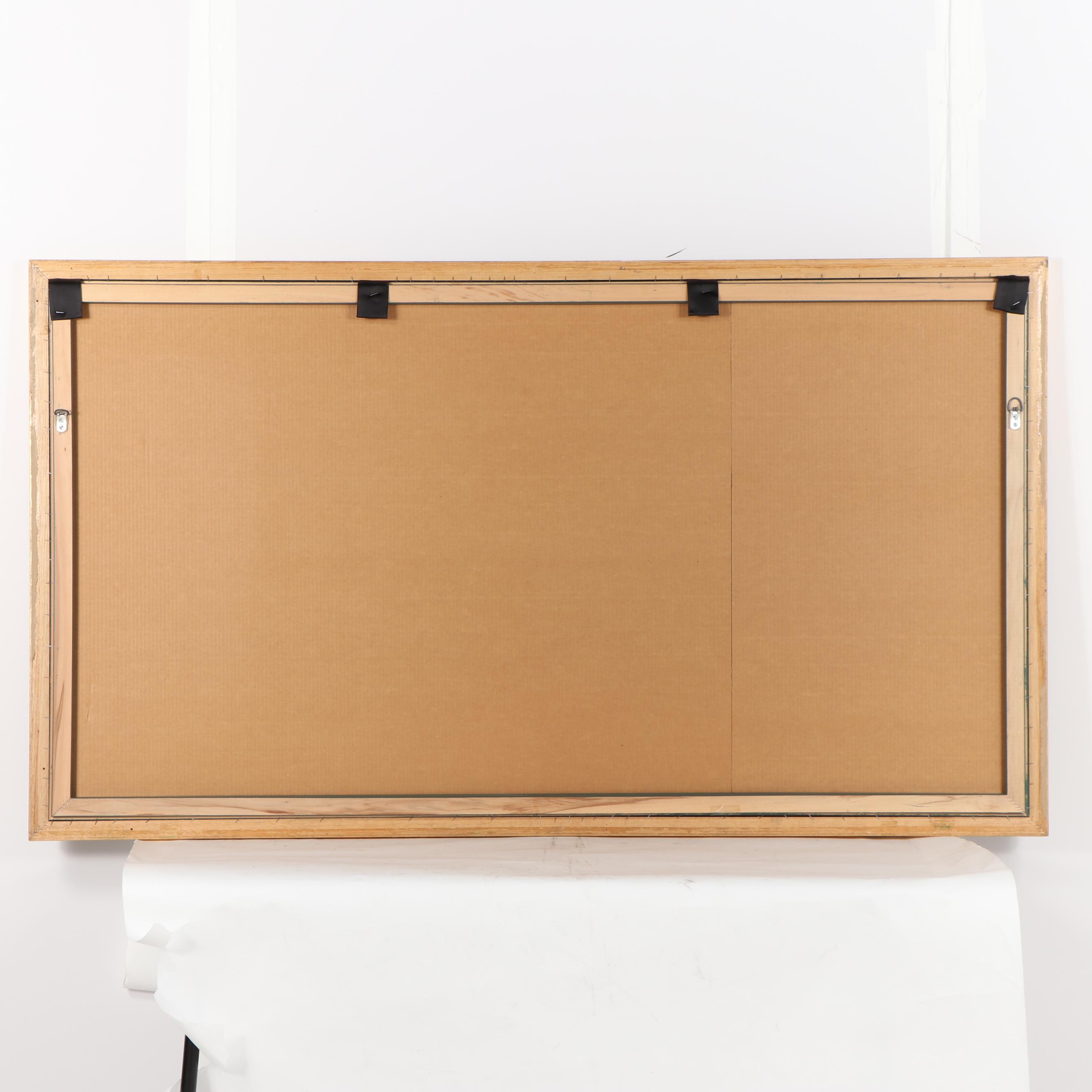 Burmese Style Hand-Embroidered Kalaga Textile