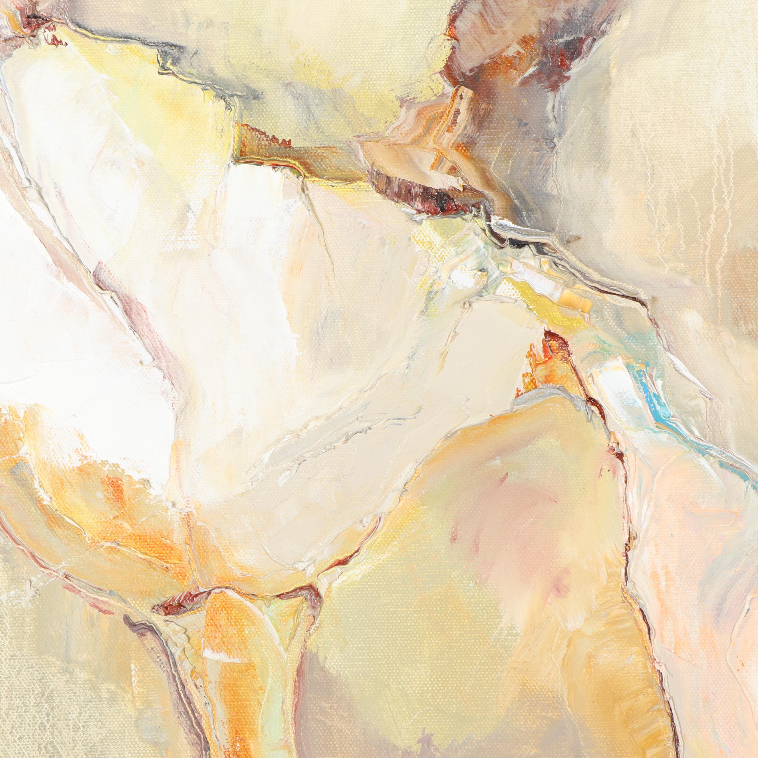 Allison Eastwood Floral Oil Painting