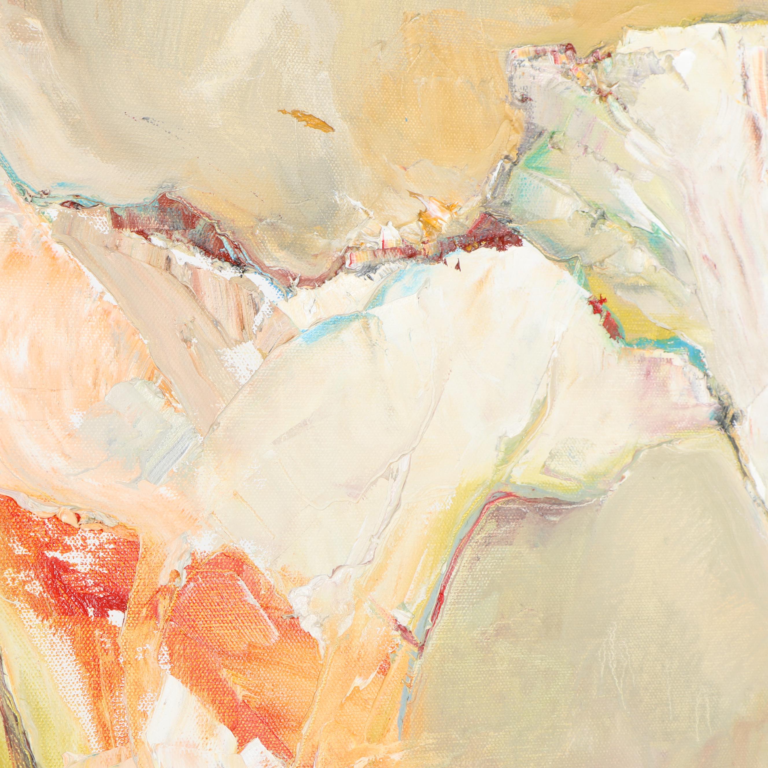 Allison Eastwood Floral Oil Painting