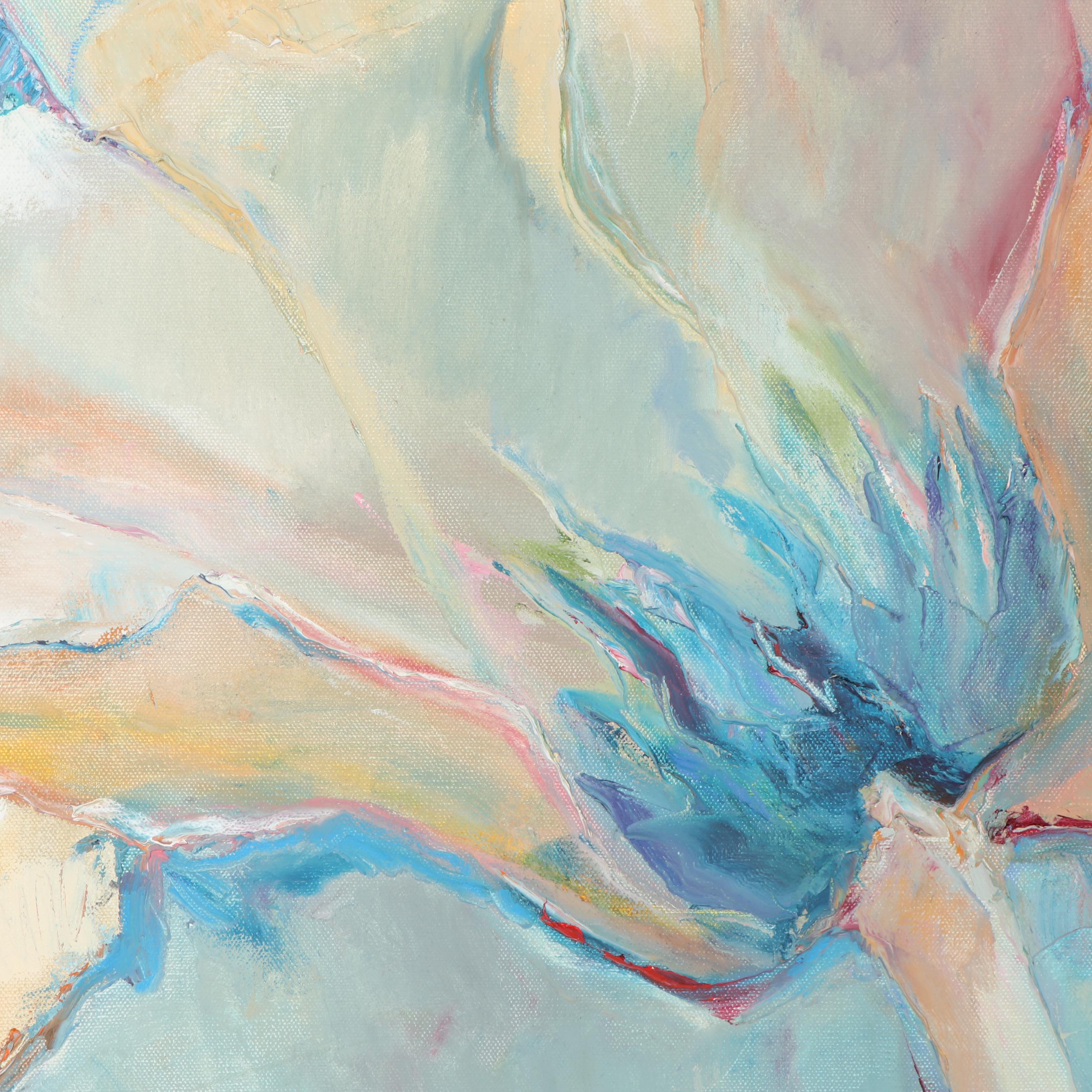 Allison Eastwood Floral Oil Painting