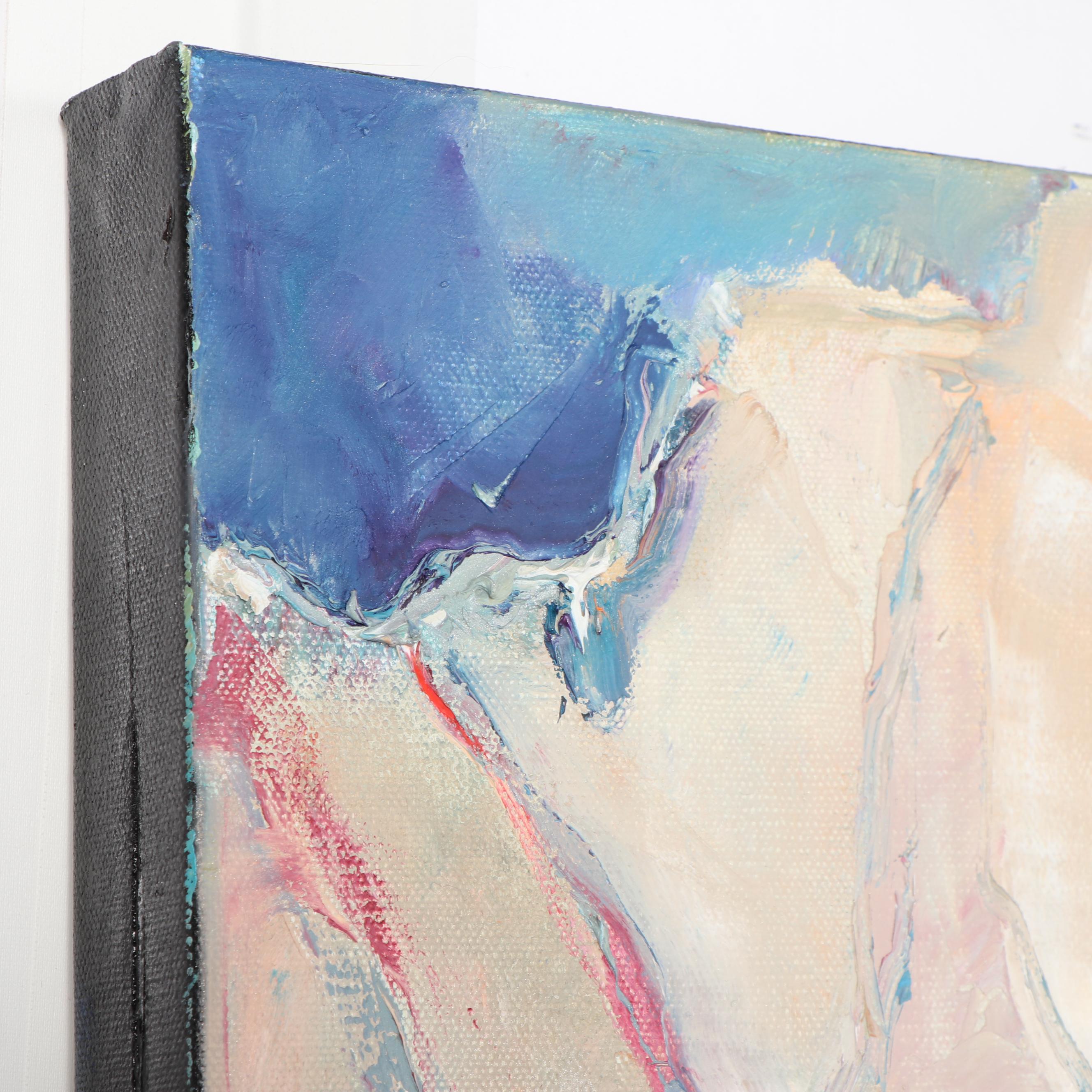 Allison Eastwood Floral Oil Painting