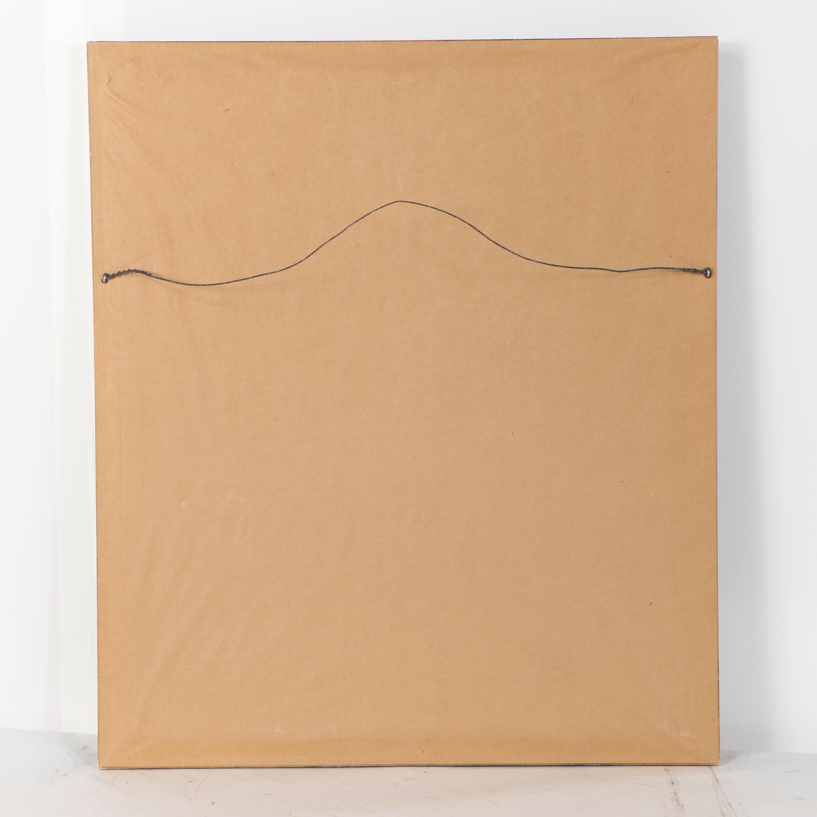 Watercolor Painting of Window View