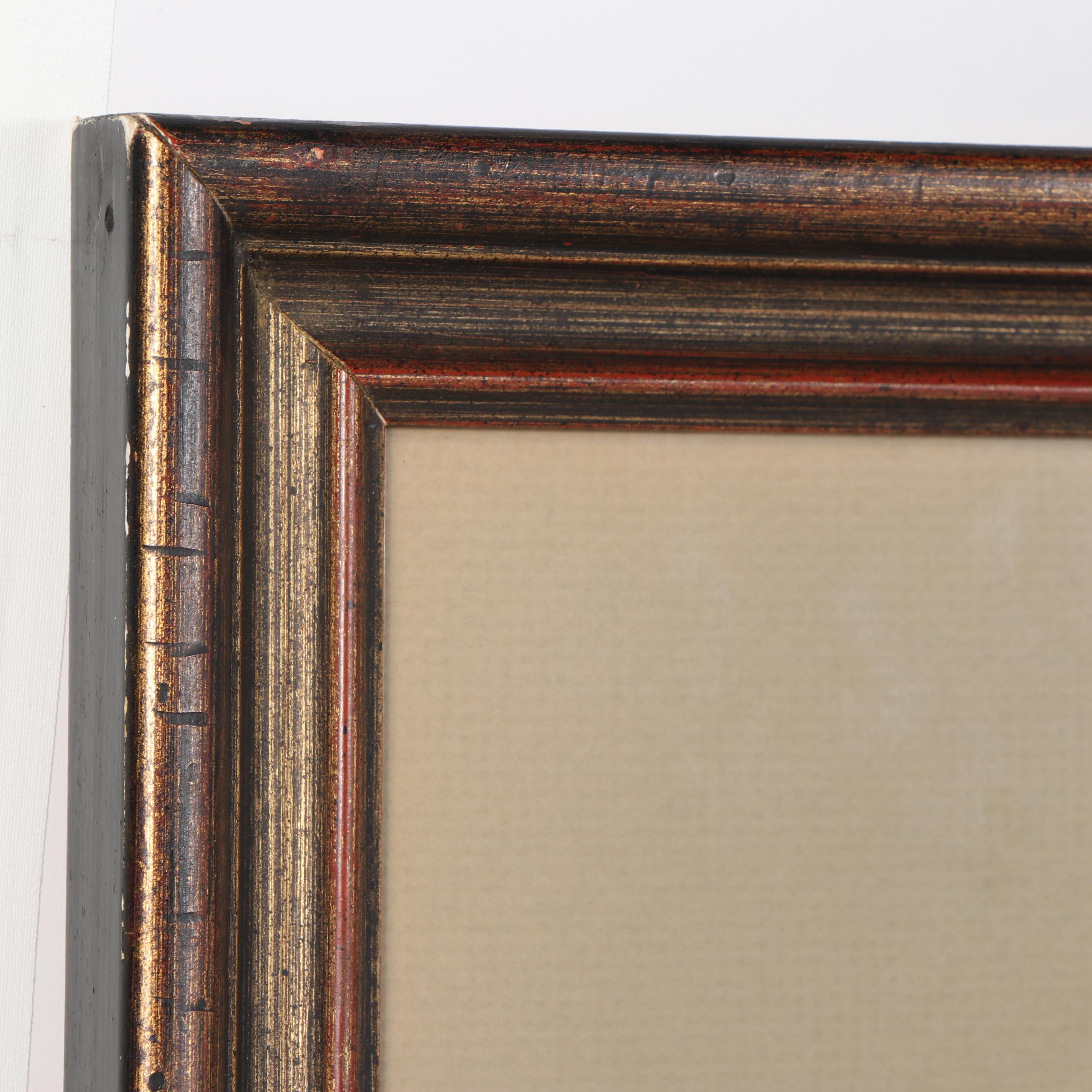 Watercolor Painting of Window View