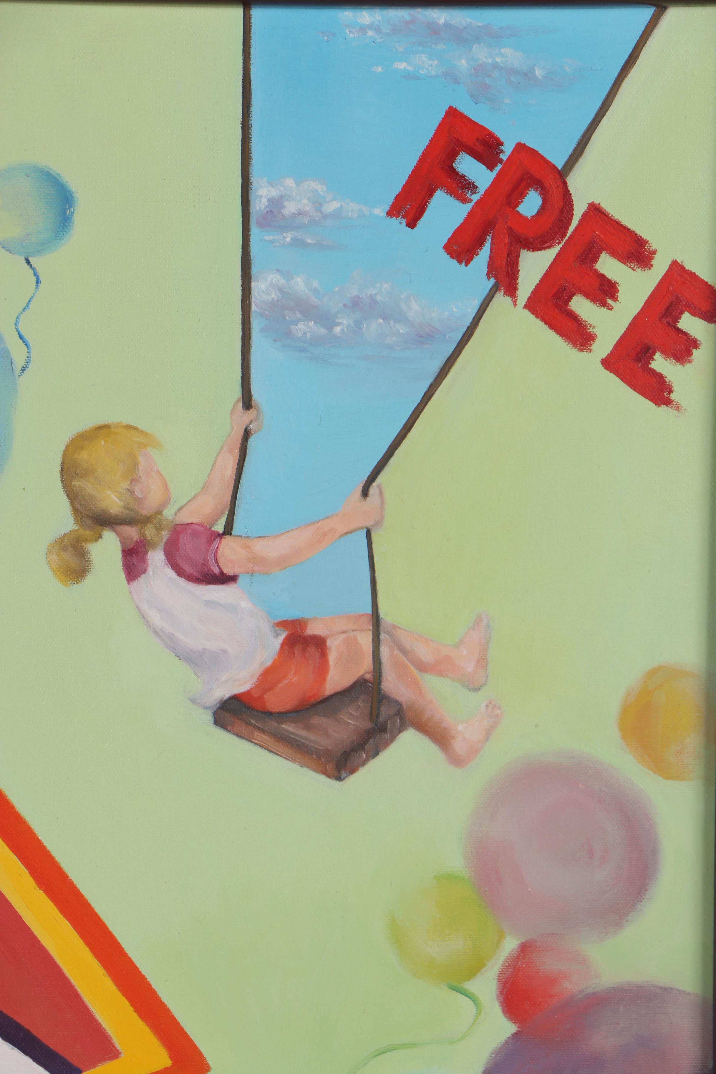 E. Heller Acrylic Painting