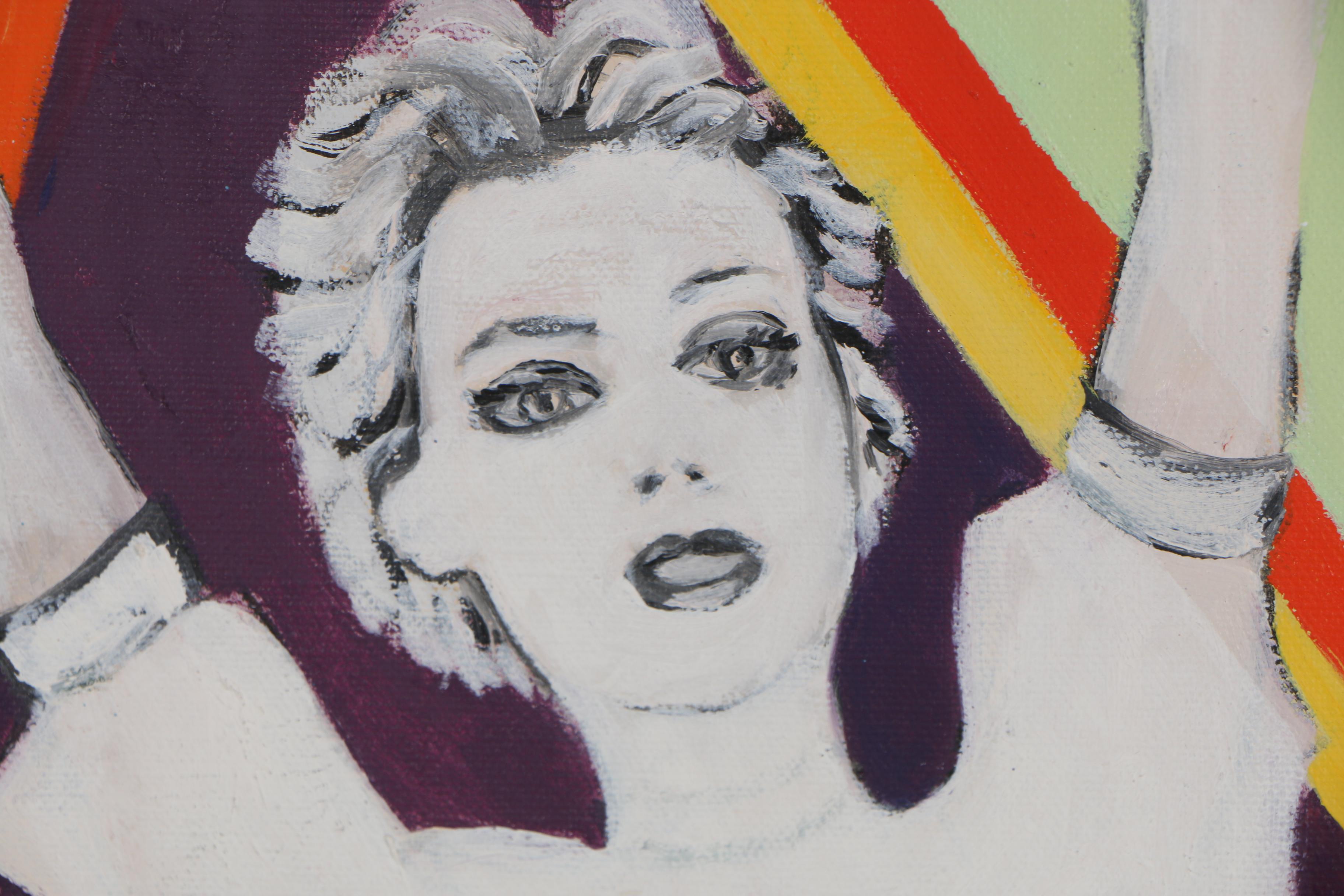 E. Heller Acrylic Painting