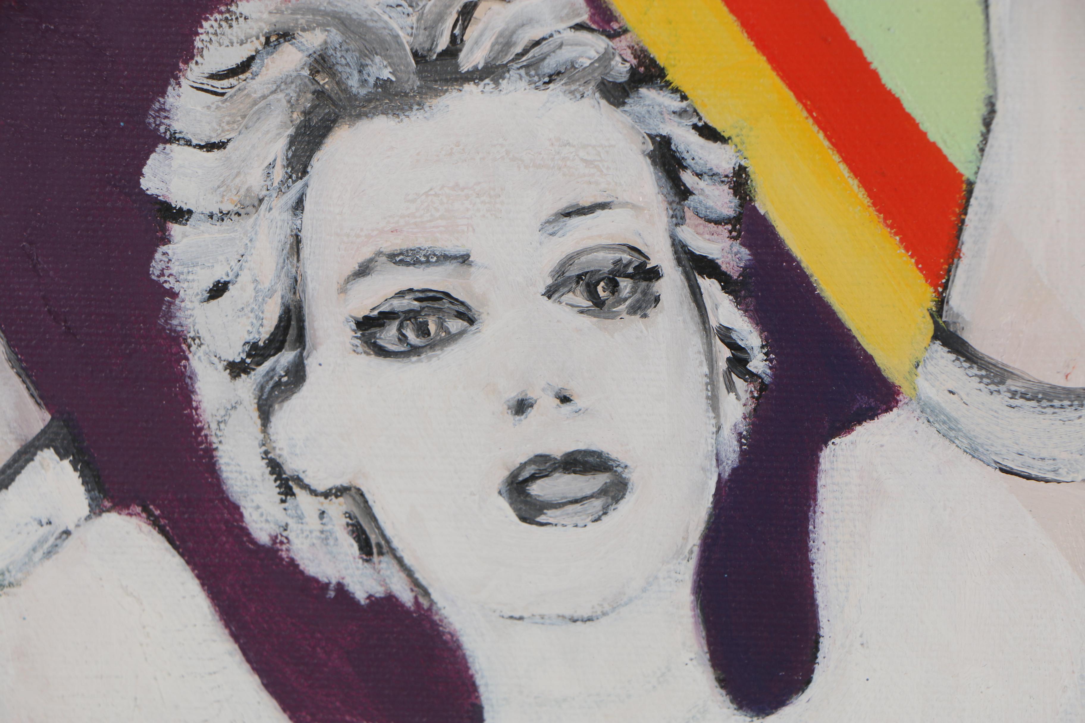 E. Heller Acrylic Painting