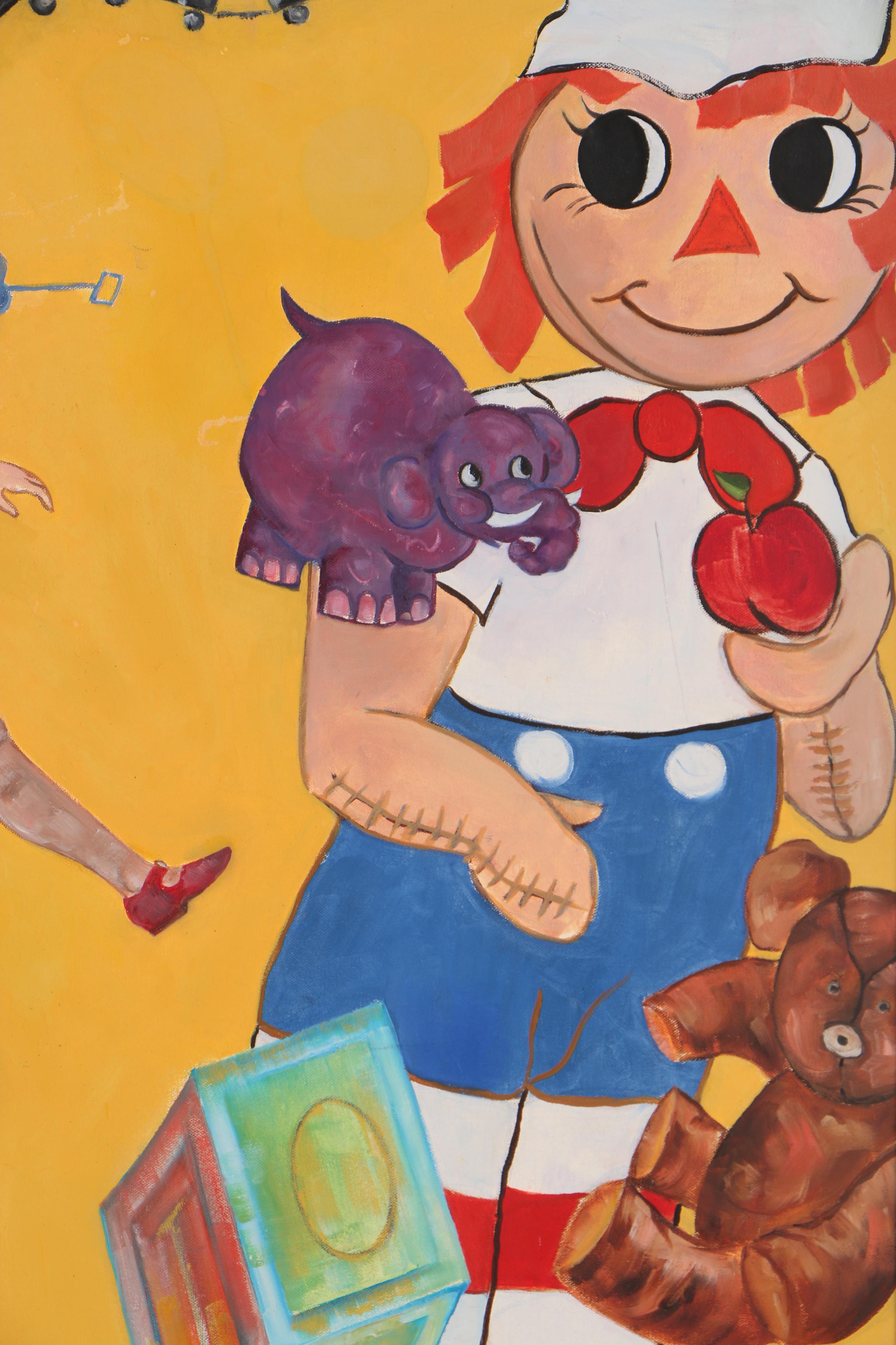 E. Heller Acrylic Painting