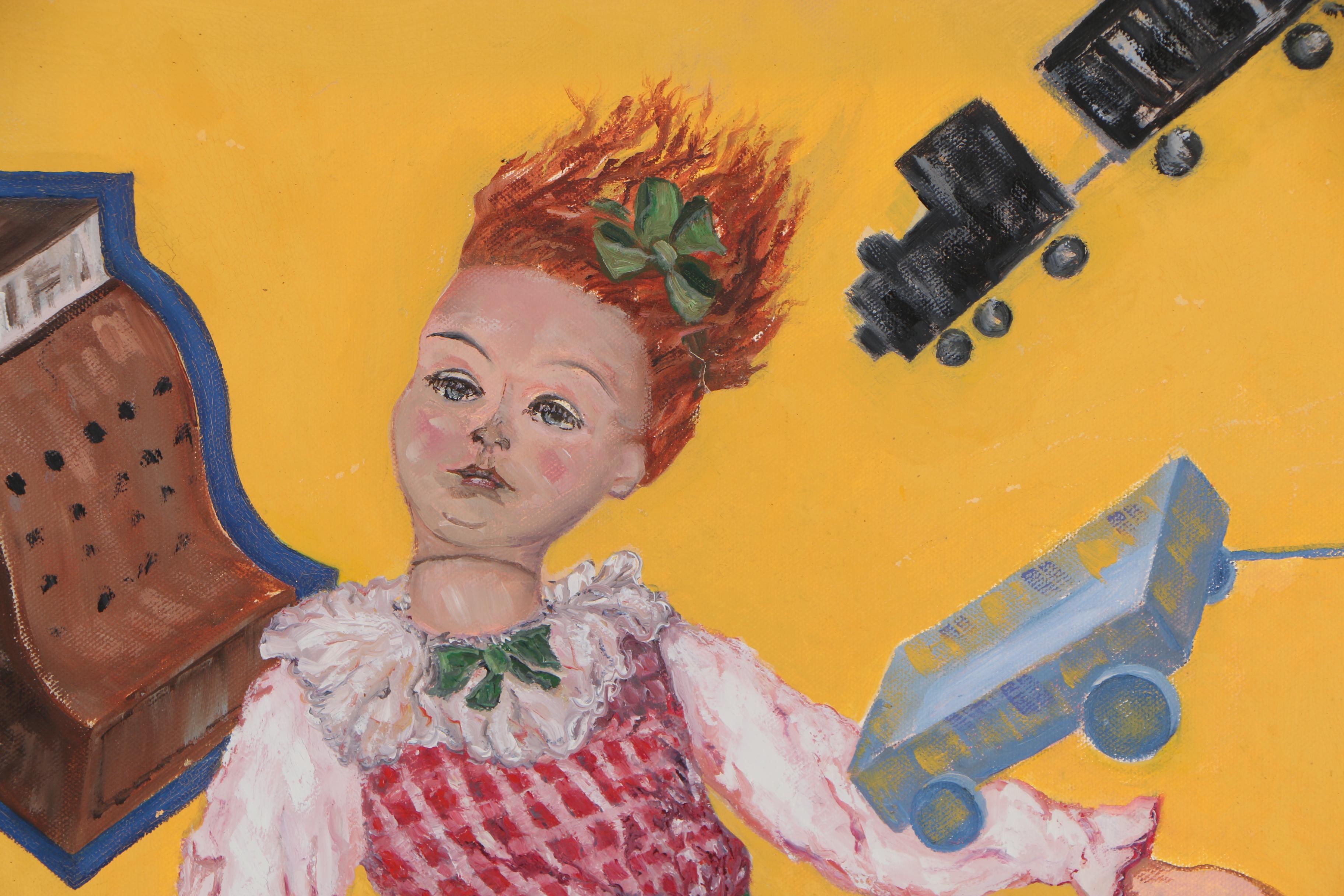 E. Heller Acrylic Painting