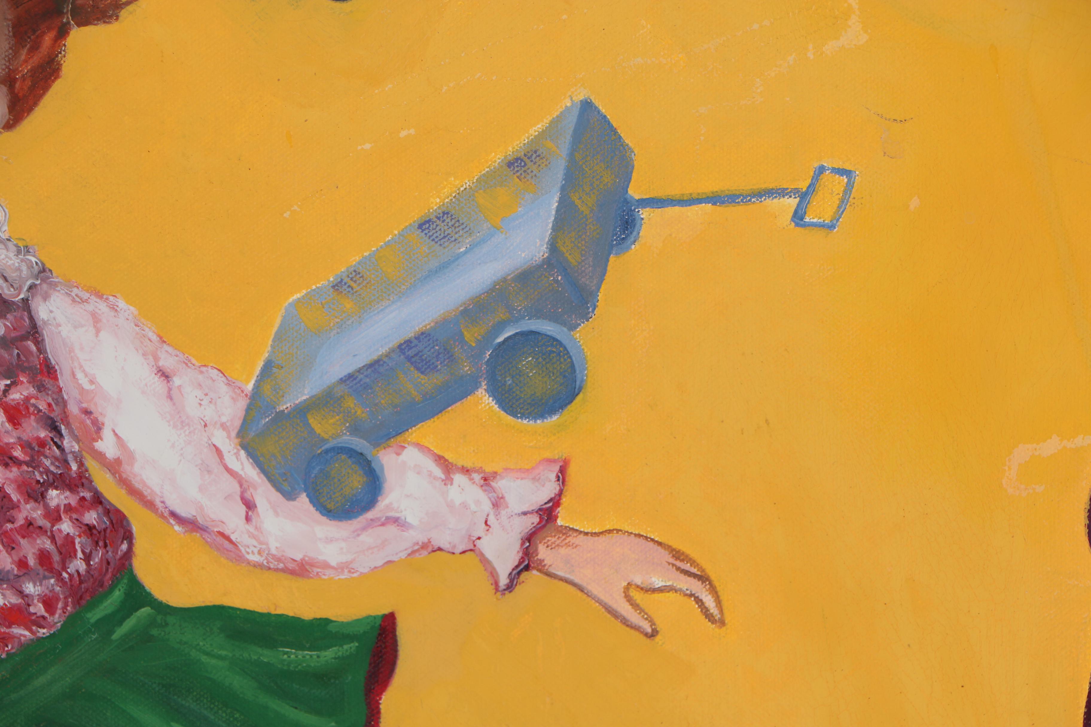 E. Heller Acrylic Painting