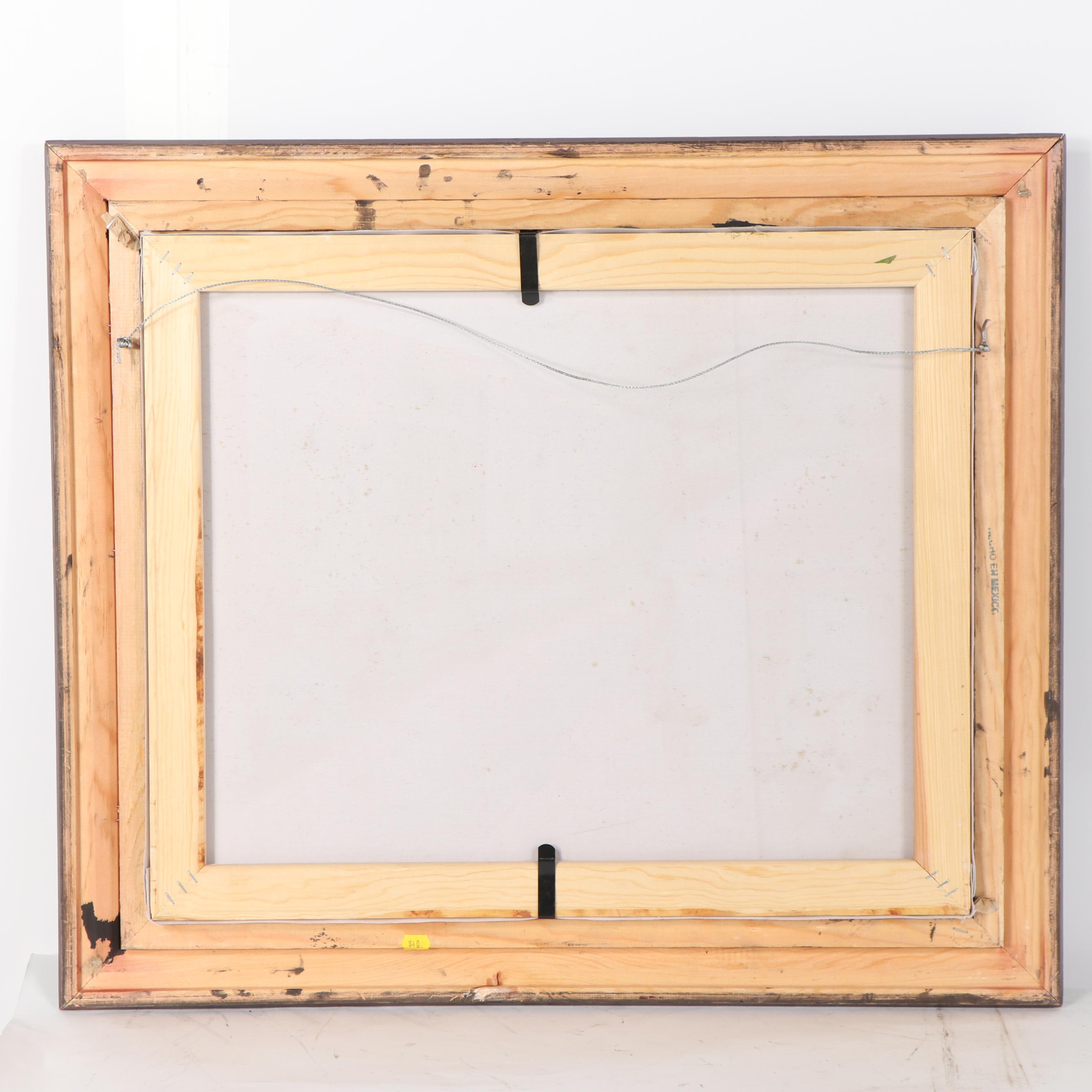 Street Scene Oil Painting