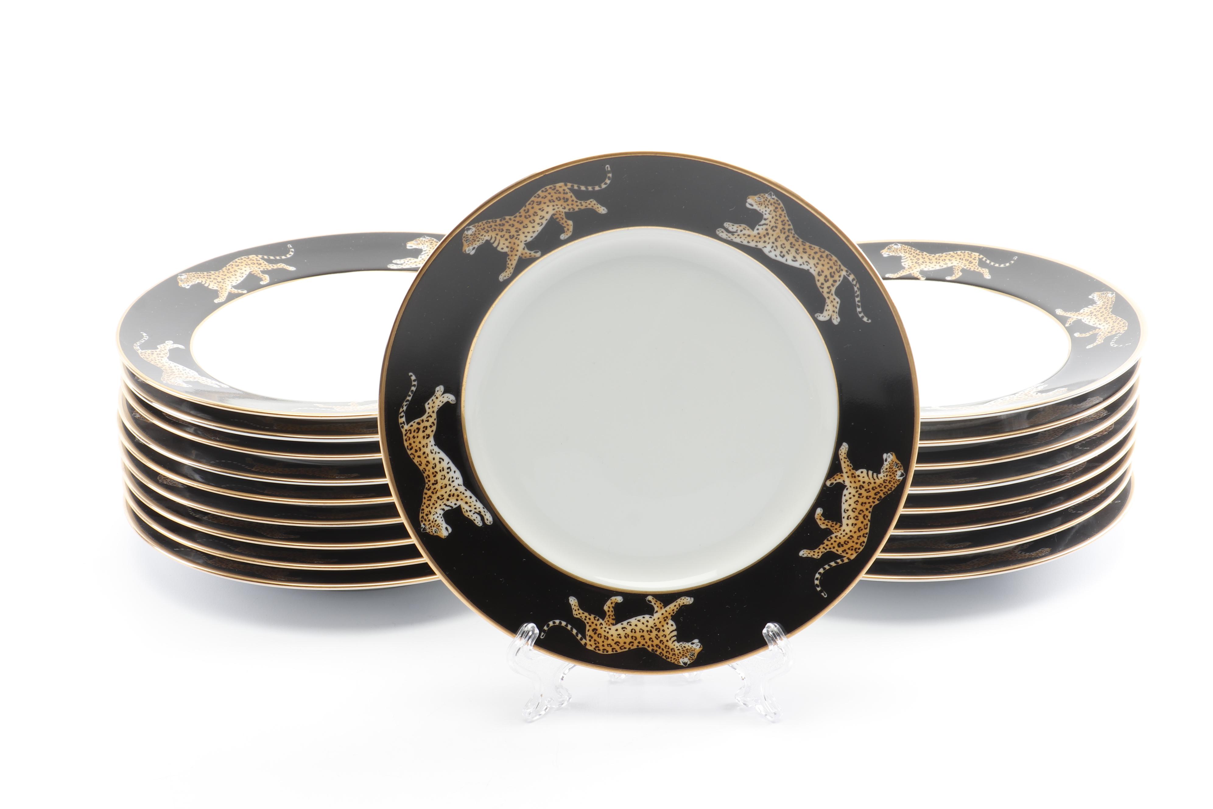 Lynn Chase "Jaguar Jungle" Dinnerware with Stephanie Stouffer Place Cards