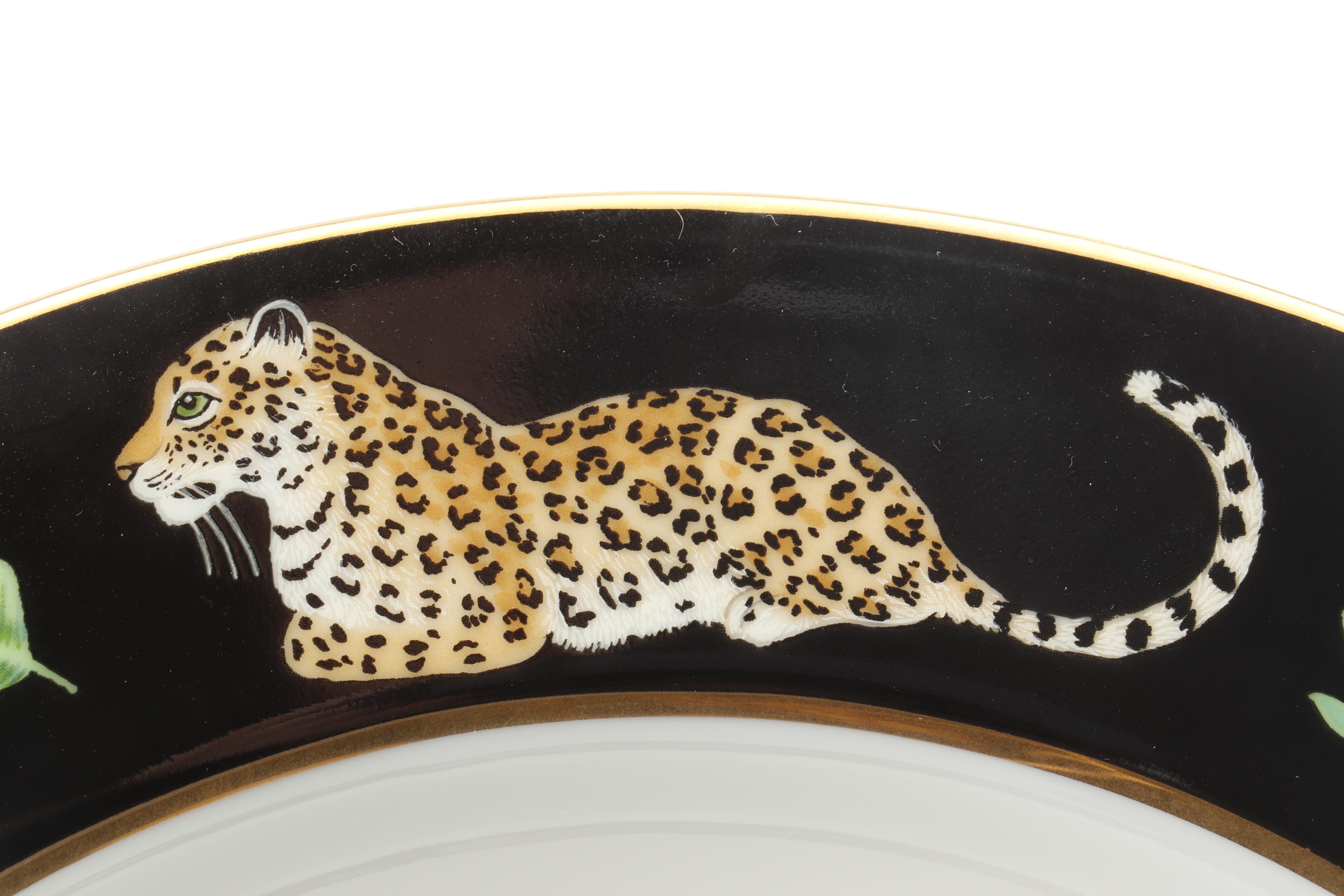 Lynn Chase "Jaguar Jungle" Dinnerware with Stephanie Stouffer Place Cards