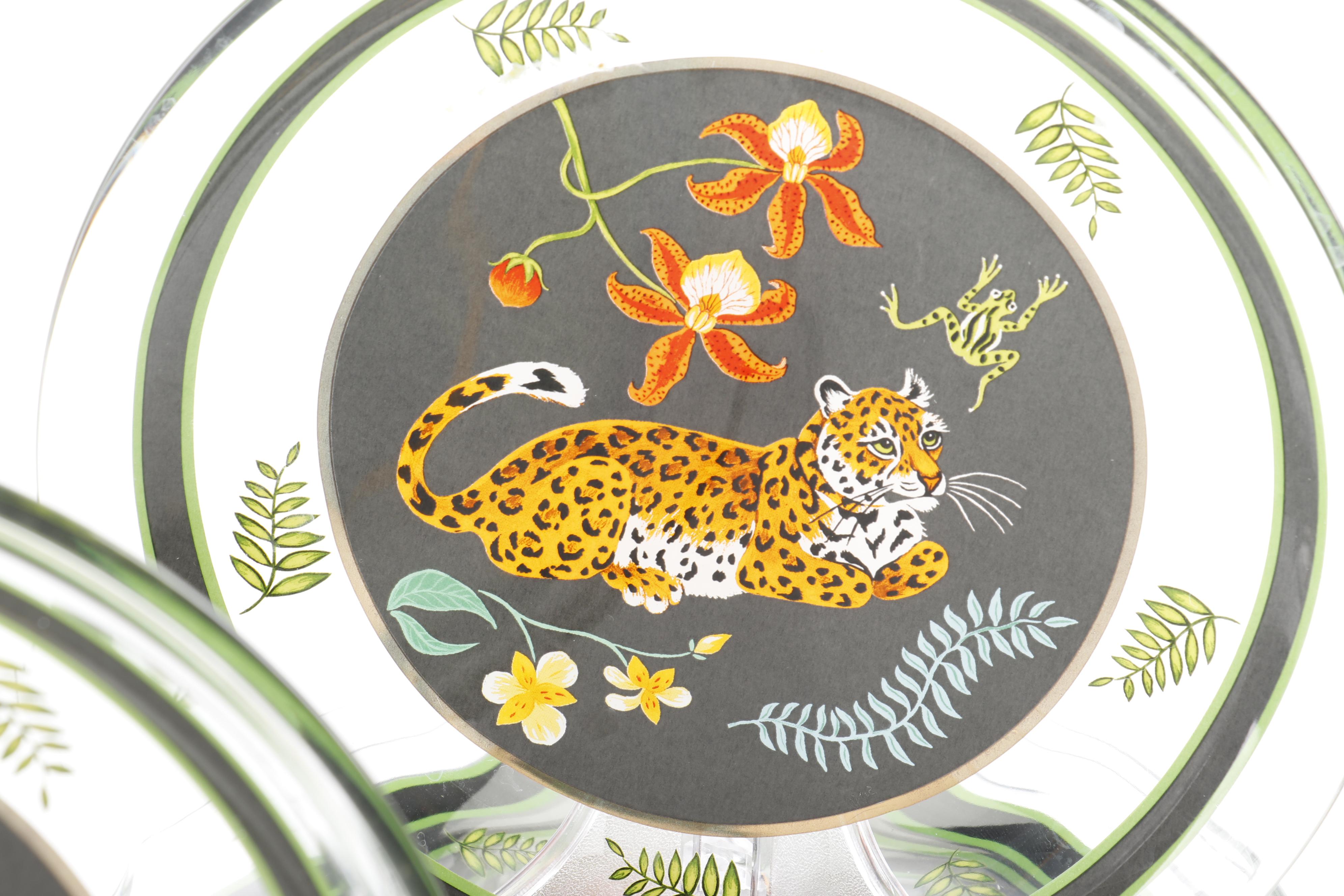 Lynn Chase "Jaguar Jungle" Dinnerware with Stephanie Stouffer Place Cards