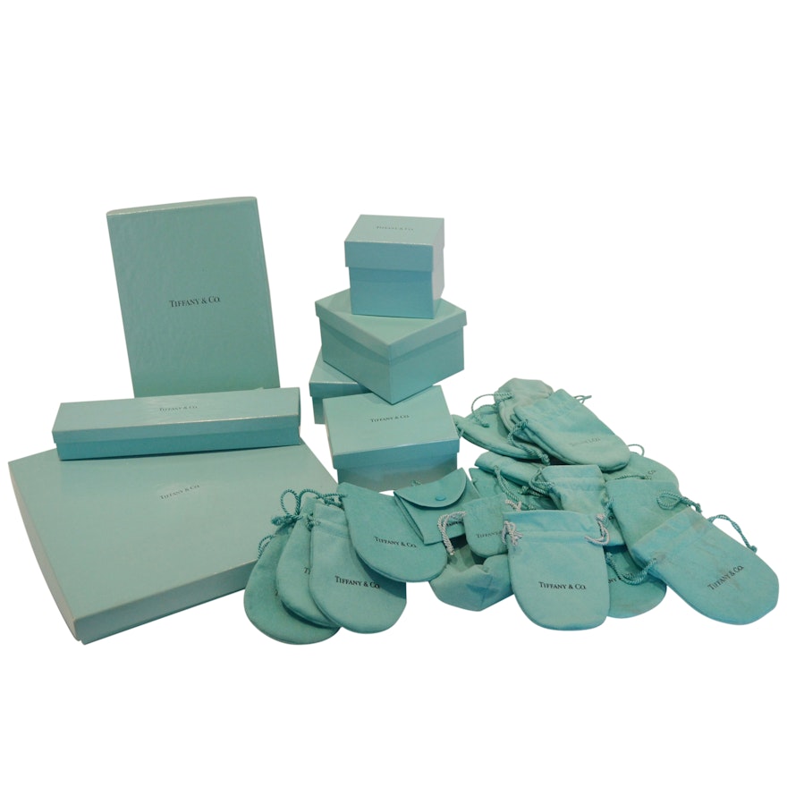Tiffany Jewelry Boxes and Bags