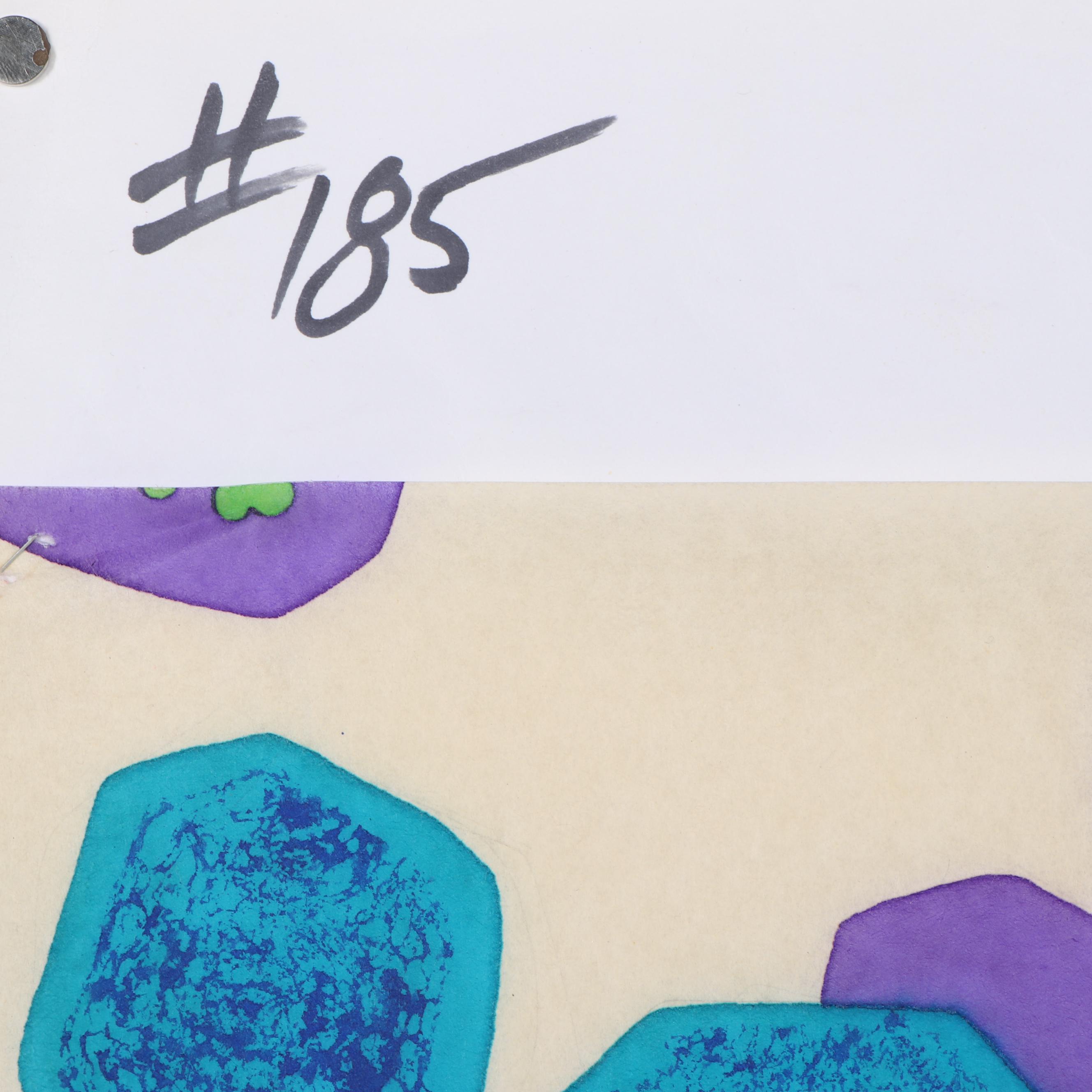 Marubeni Painted Textile Design Proof