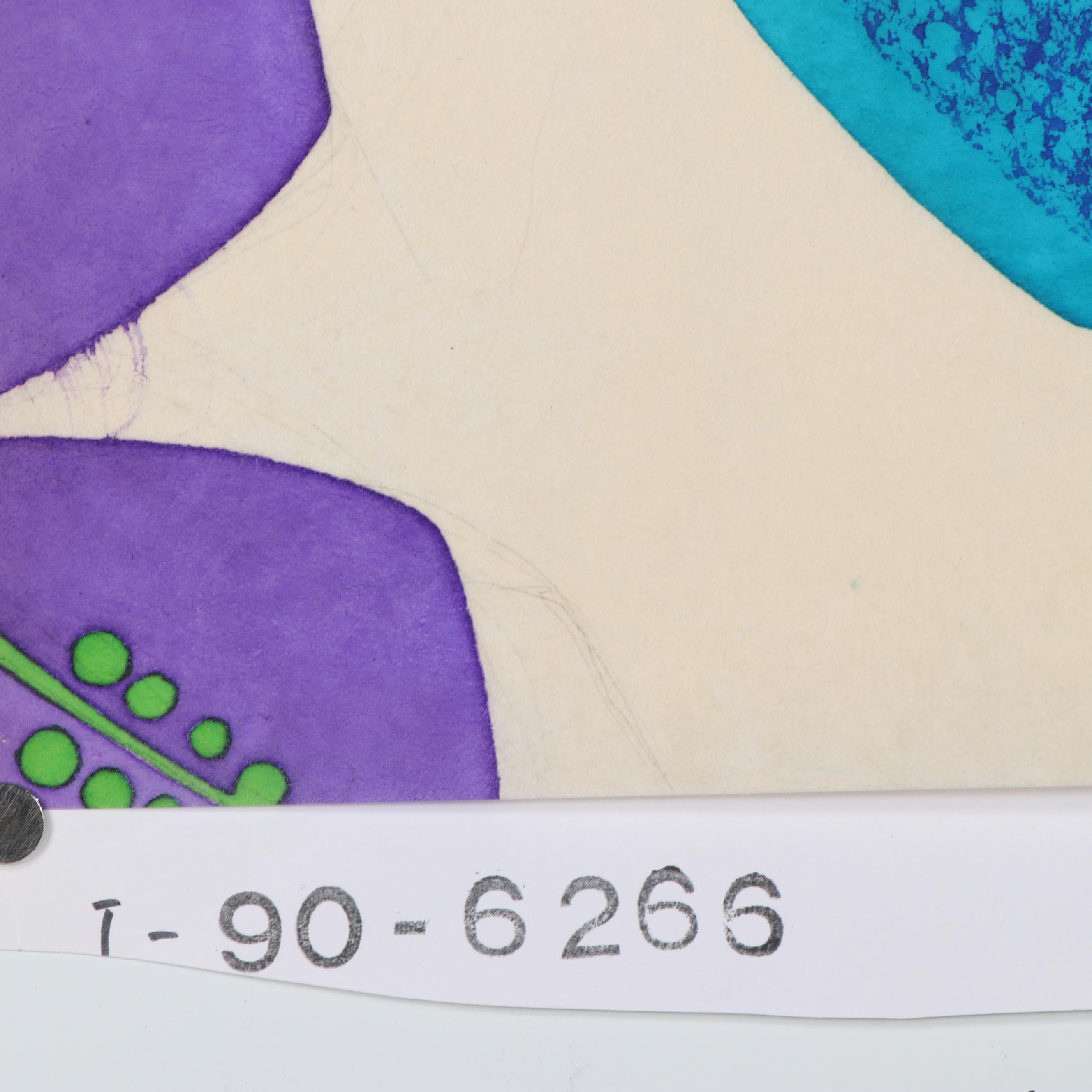 Marubeni Painted Textile Design Proof