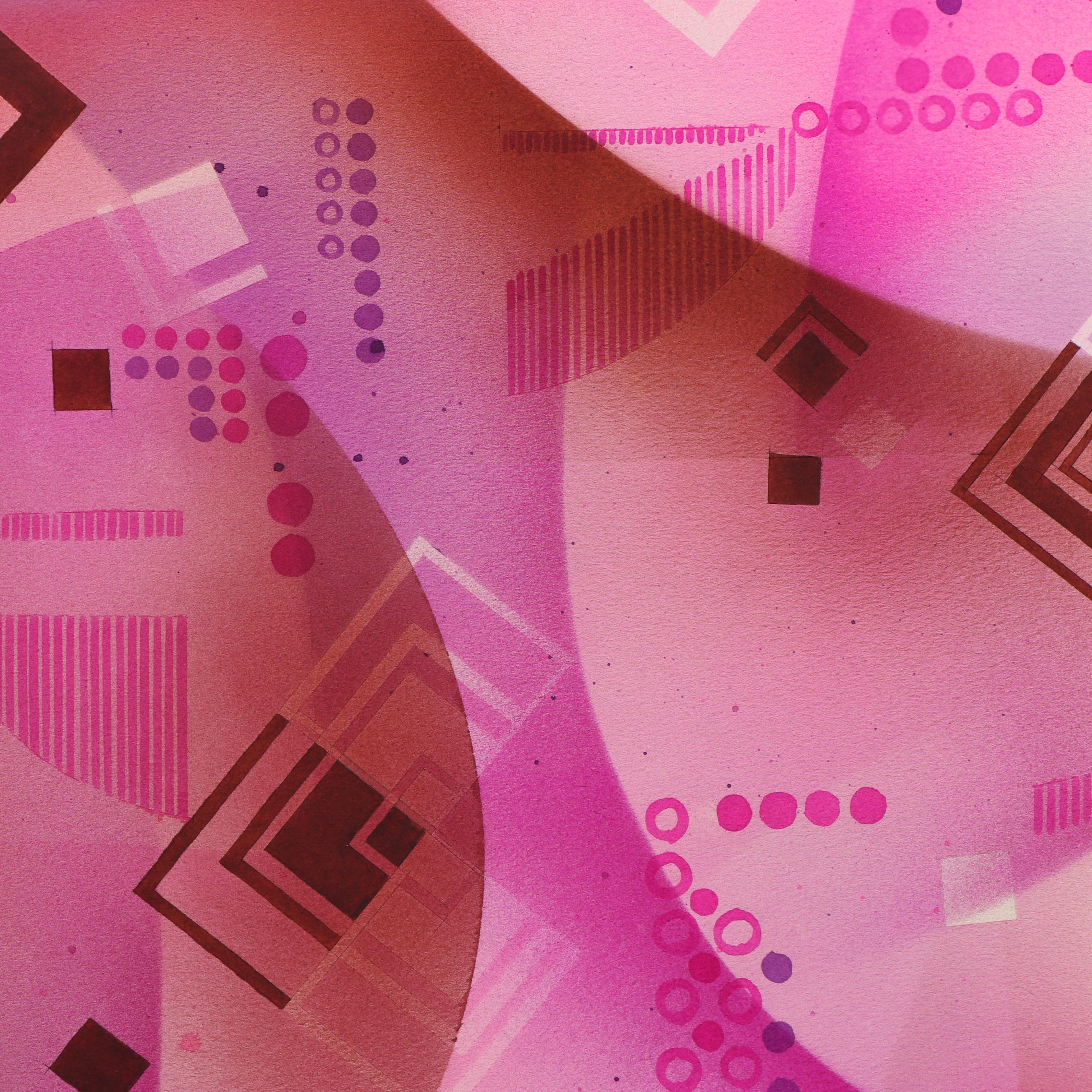 Marubeni Airbrush Painted Textile Pattern Designs