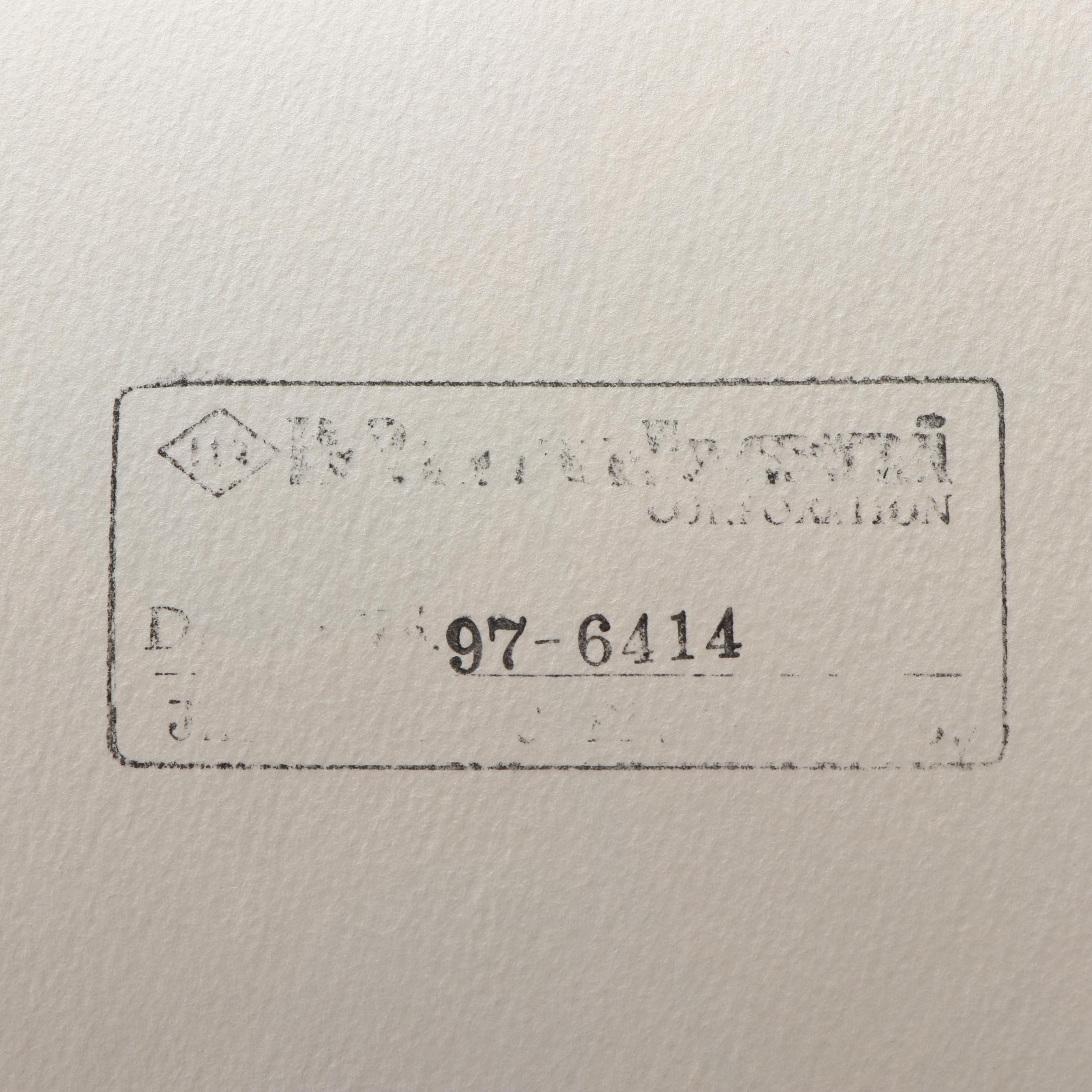 Marubeni Watercolor Floral Textile Design Proof