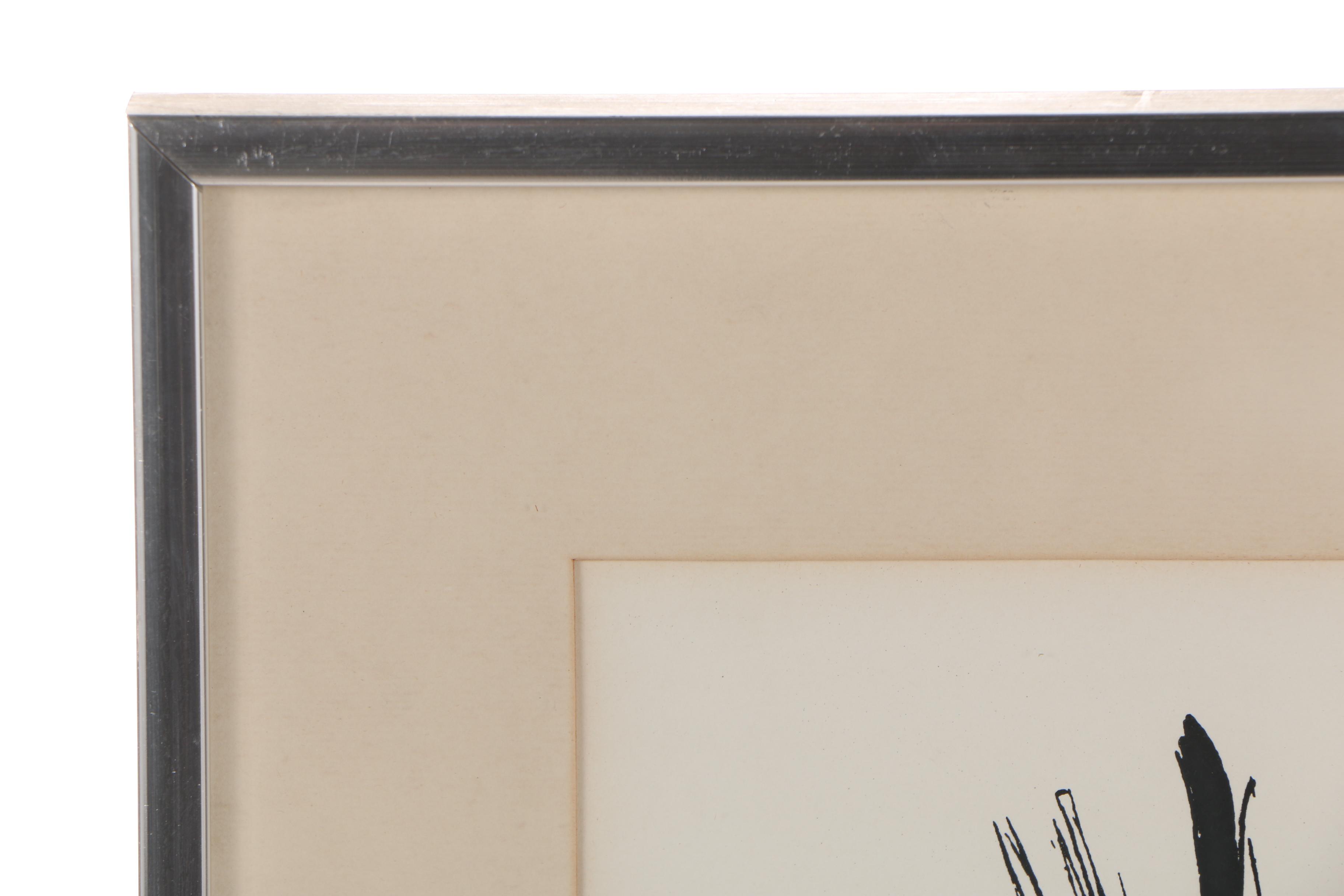 Victor Rosado Abstract Serigraph