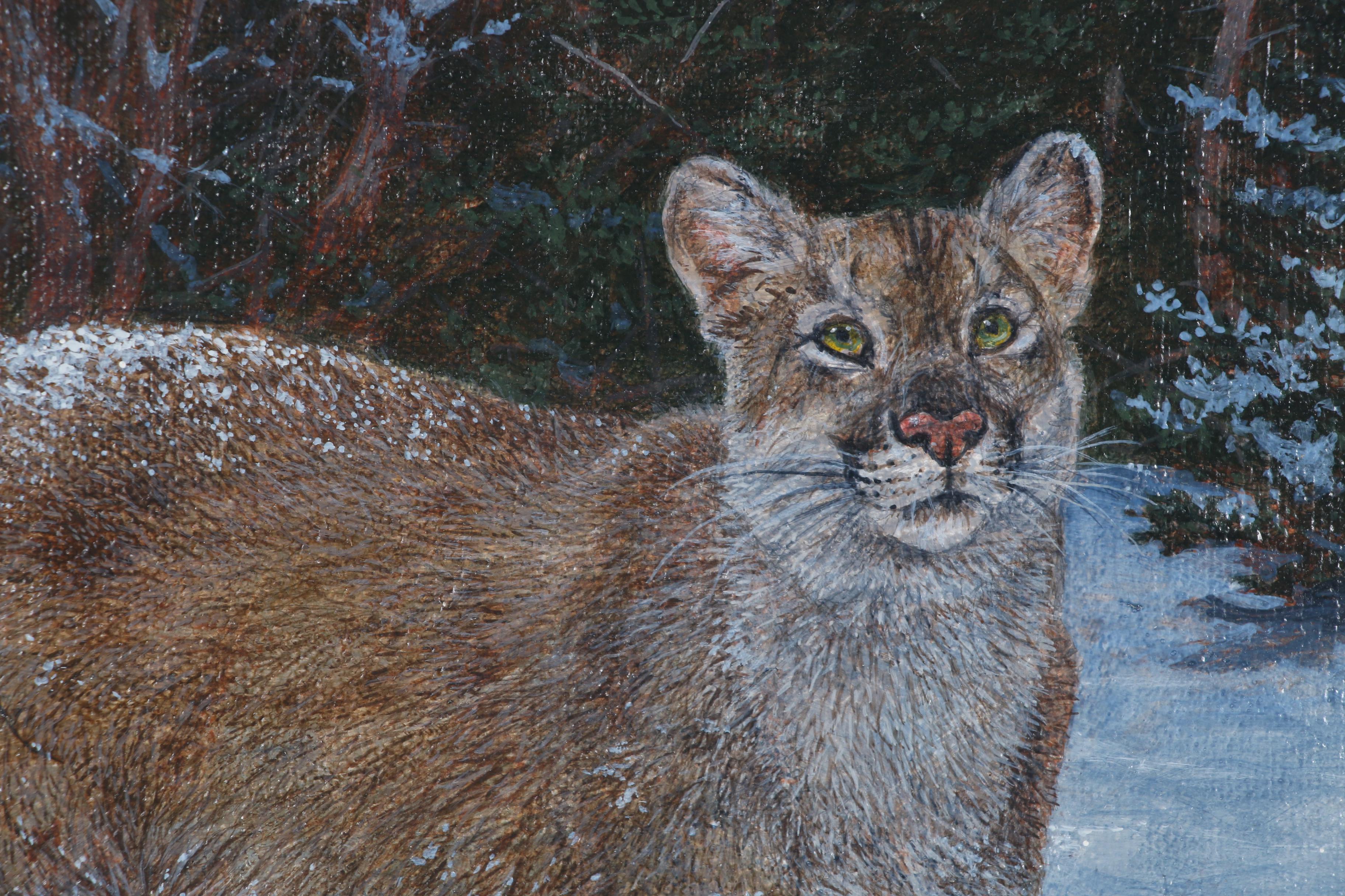 Lee Kromschroeder Oil Painting "Moon Lit Stroll"