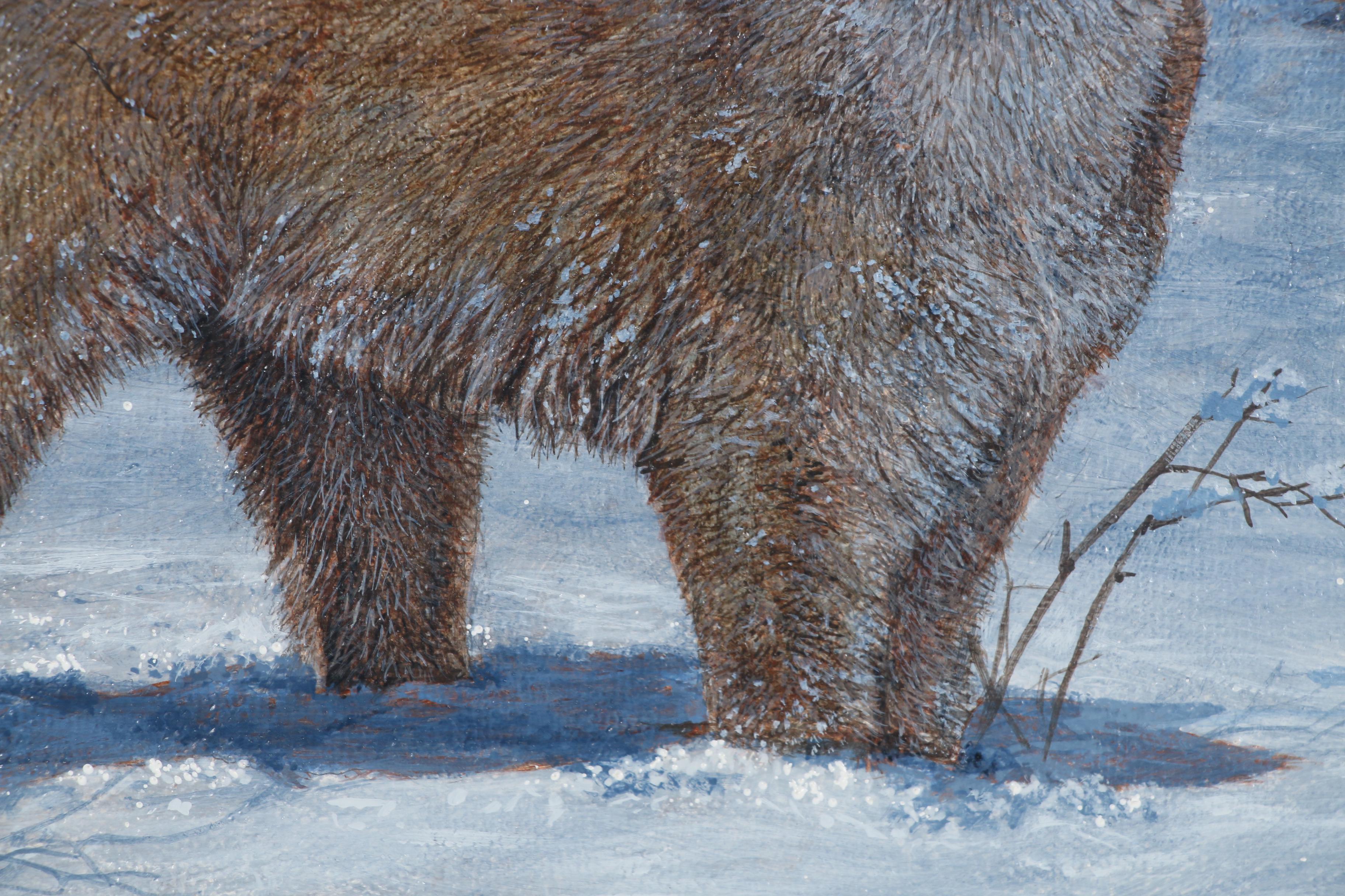 Lee Kromschroeder Oil Painting "Moon Lit Stroll"