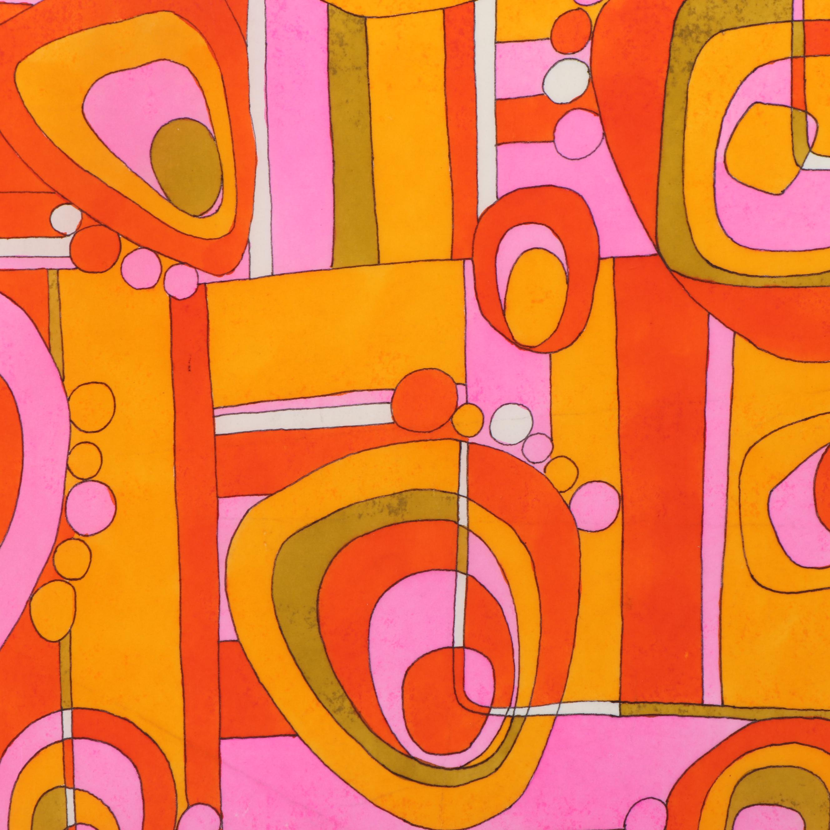 Toyobo Gouache Painted Textile Pattern Designs