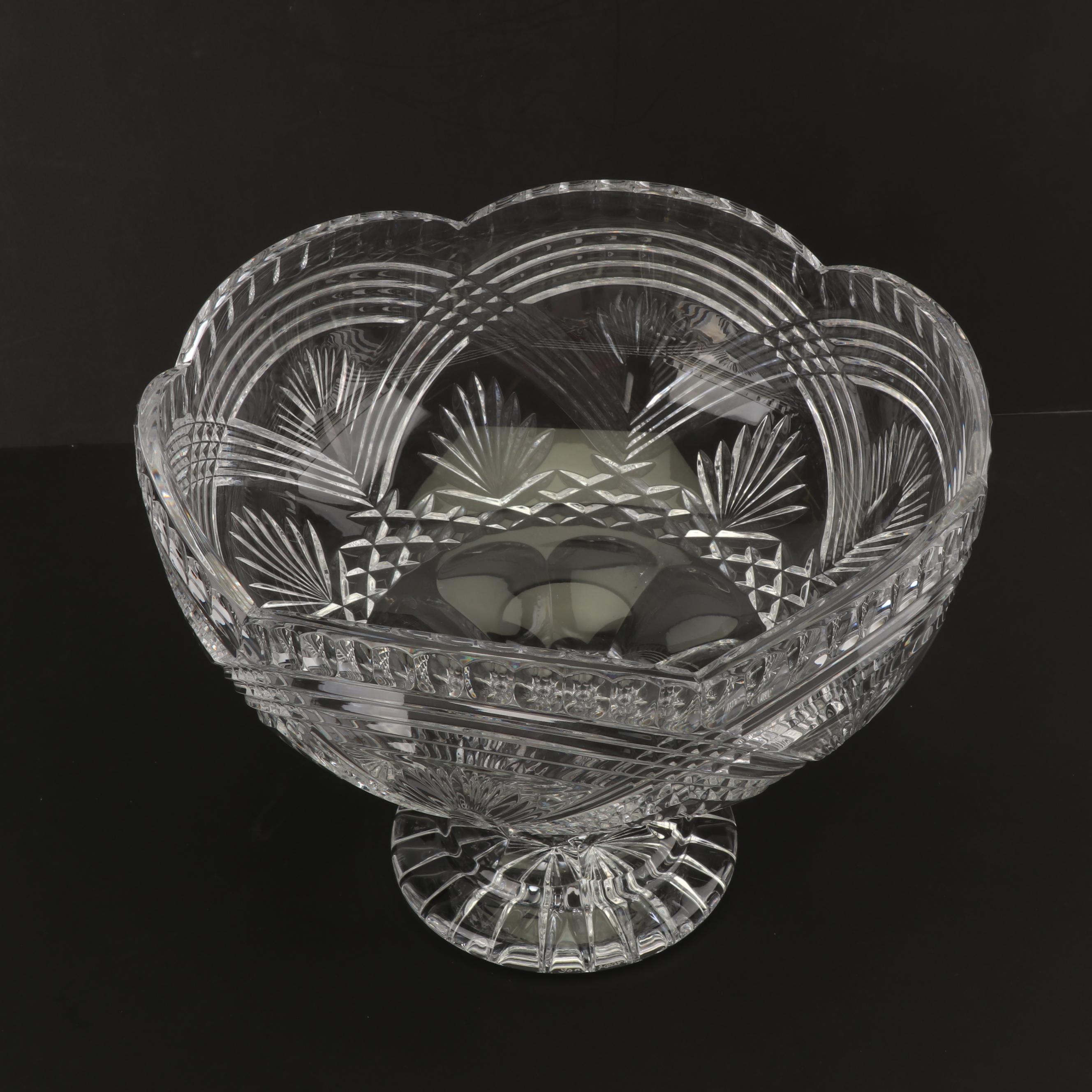 Waterford "Designers Gallery Collection" Rainbow Crystal Centerpiece
