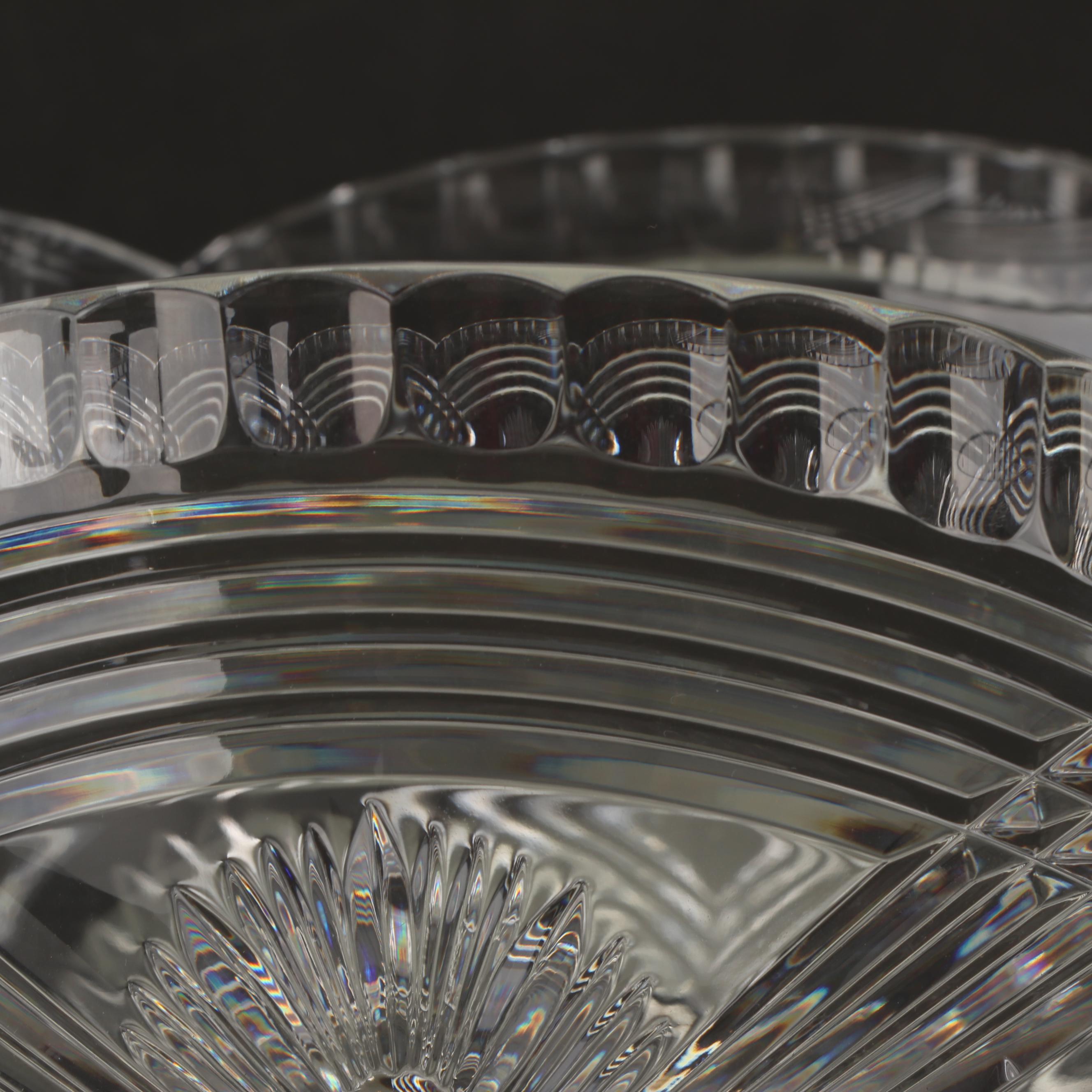 Waterford "Designers Gallery Collection" Rainbow Crystal Centerpiece