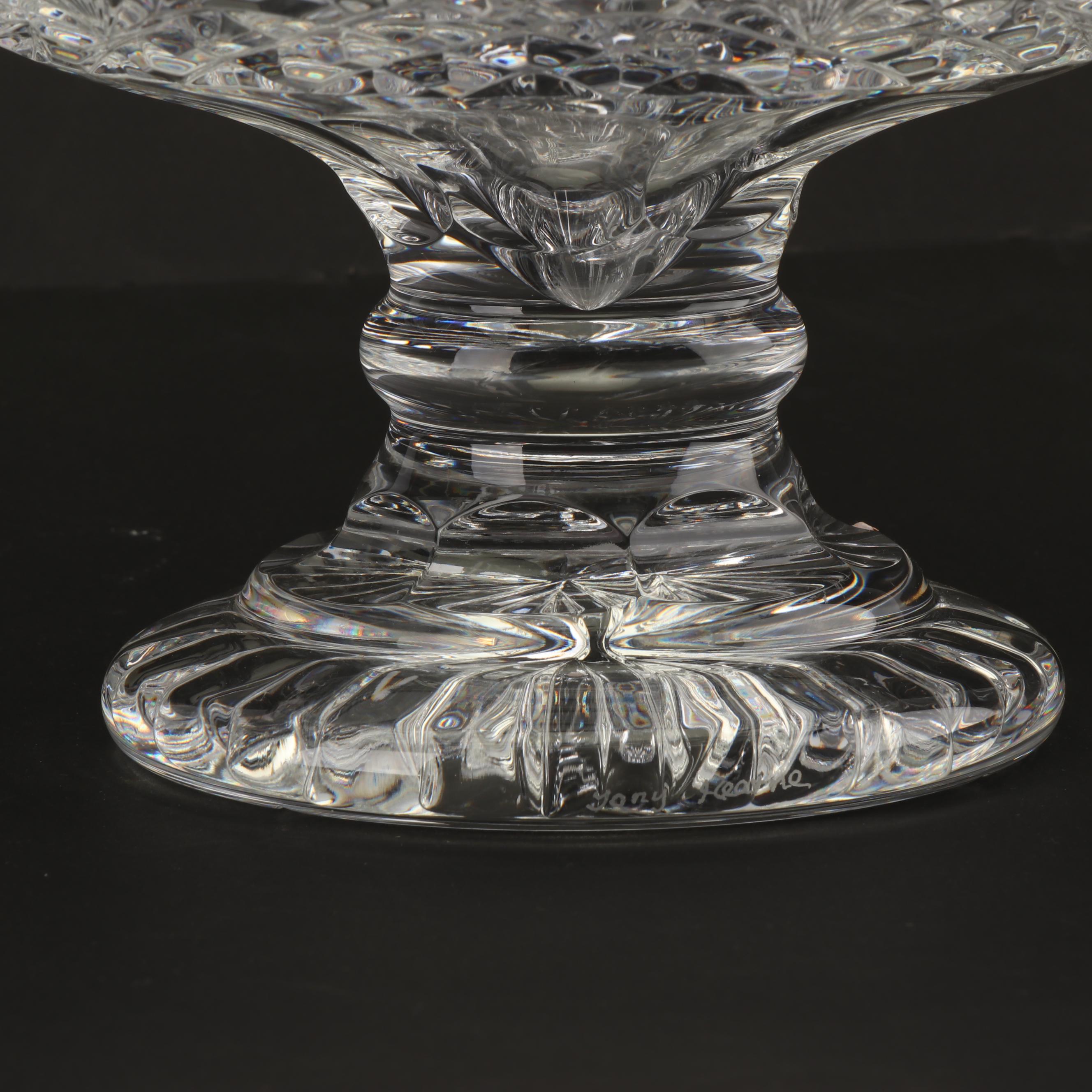 Waterford "Designers Gallery Collection" Rainbow Crystal Centerpiece