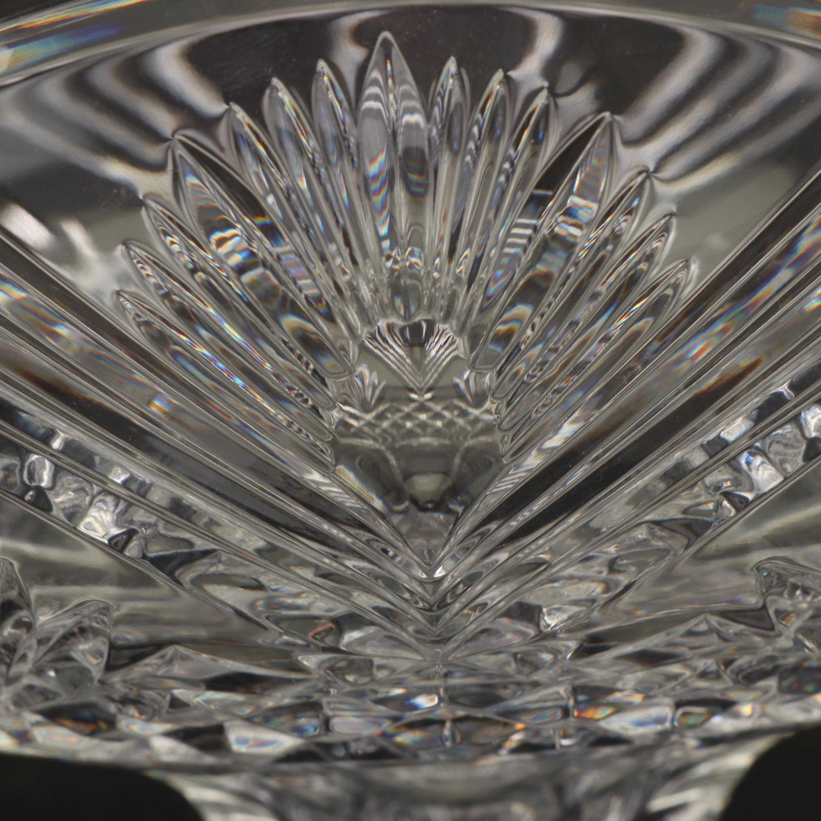 Waterford "Designers Gallery Collection" Rainbow Crystal Centerpiece