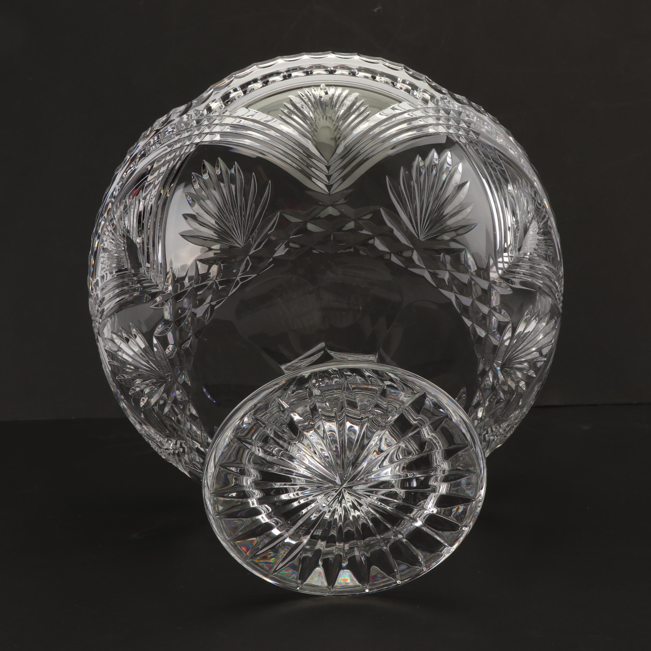 Waterford "Designers Gallery Collection" Rainbow Crystal Centerpiece
