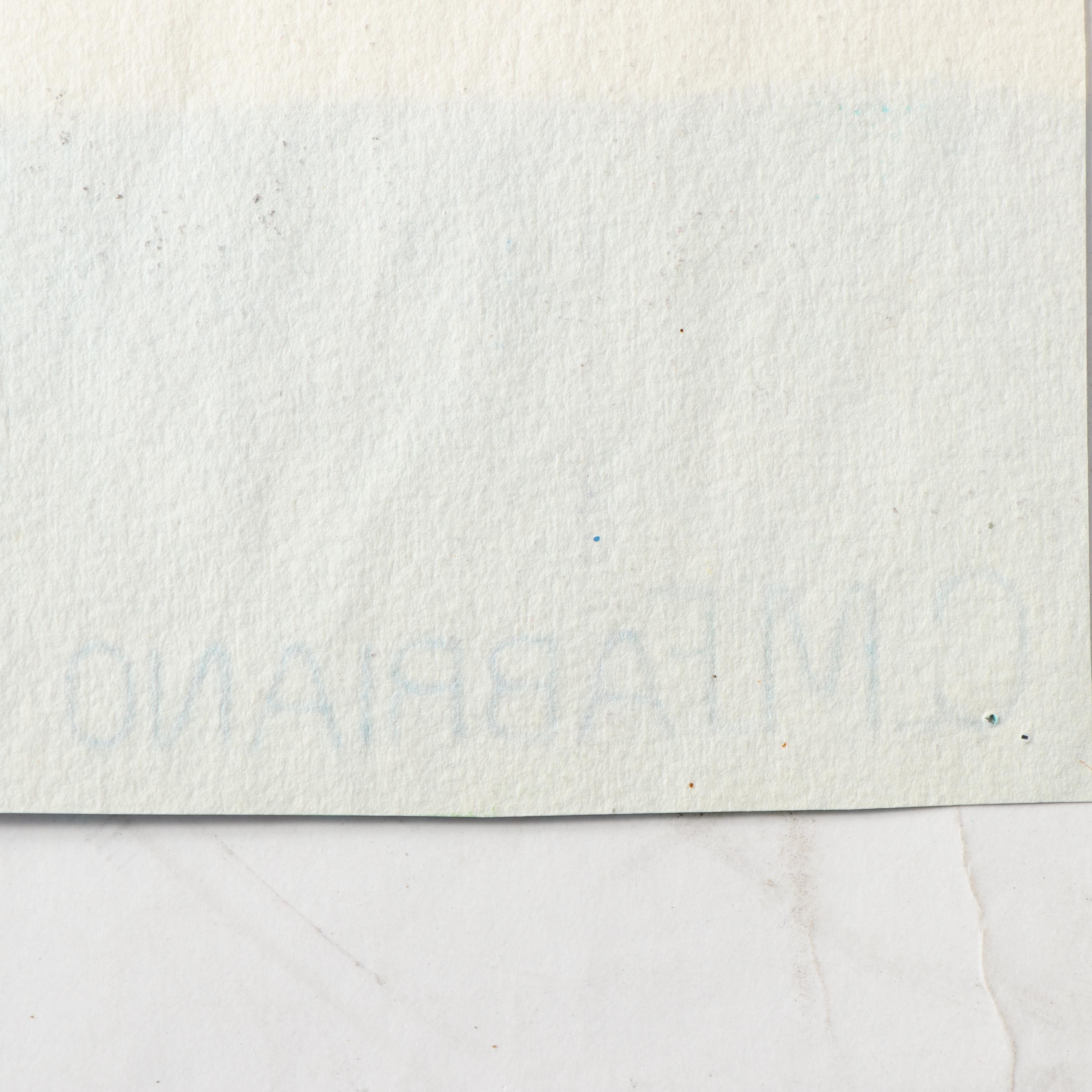 Marubeni Corporation Acrylic Painted Textile Design Proof