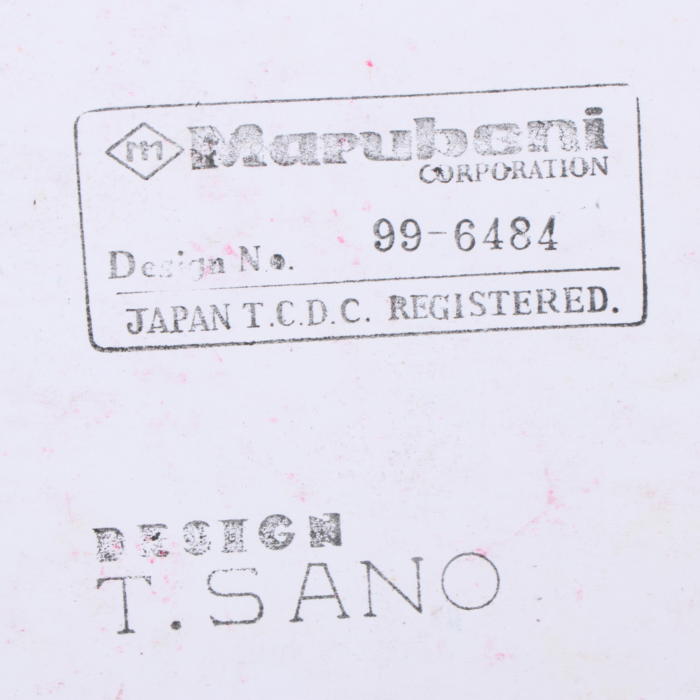 Marubeni Gouache Textile Design Proofs