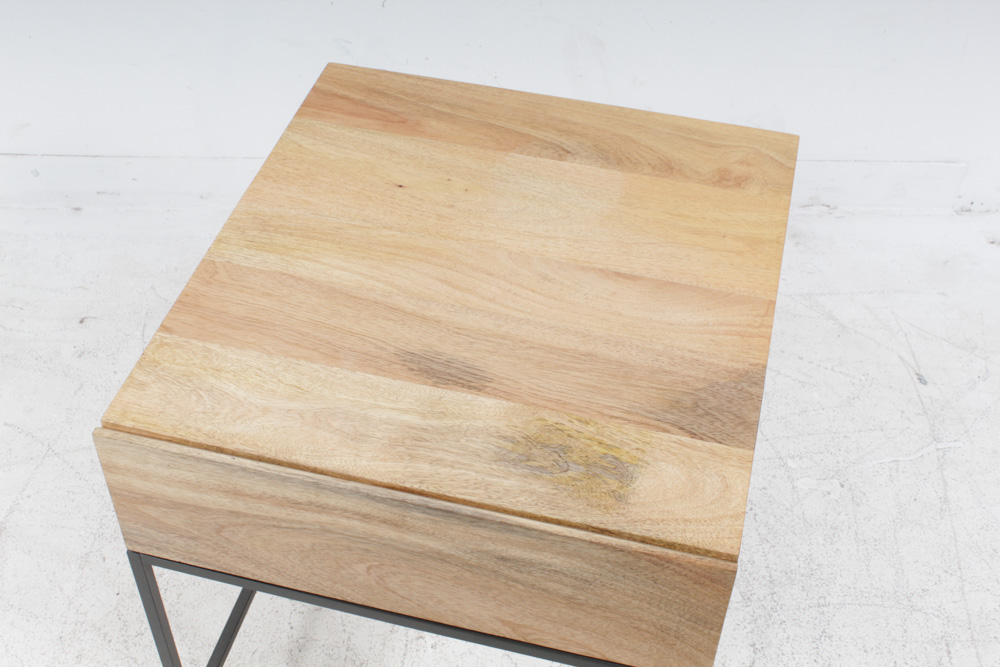 West Elm Mango Wood Side Table