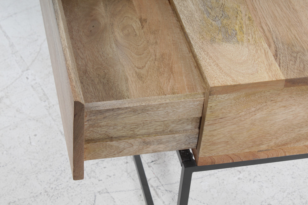 West Elm Mango Wood Side Table