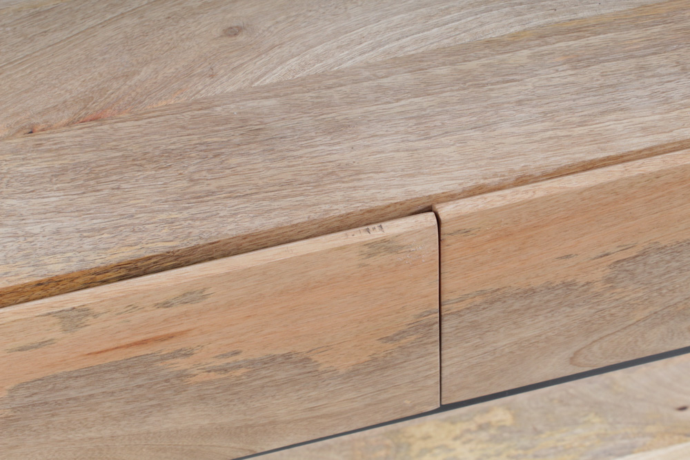 West Elm Mango Wood Console Table