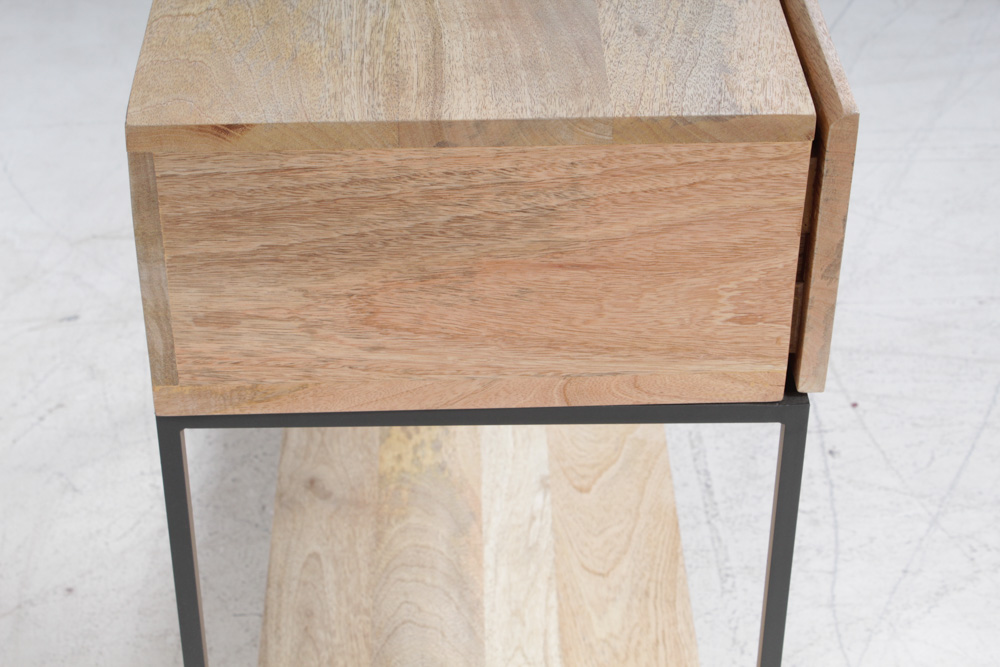 West Elm Mango Wood Console Table