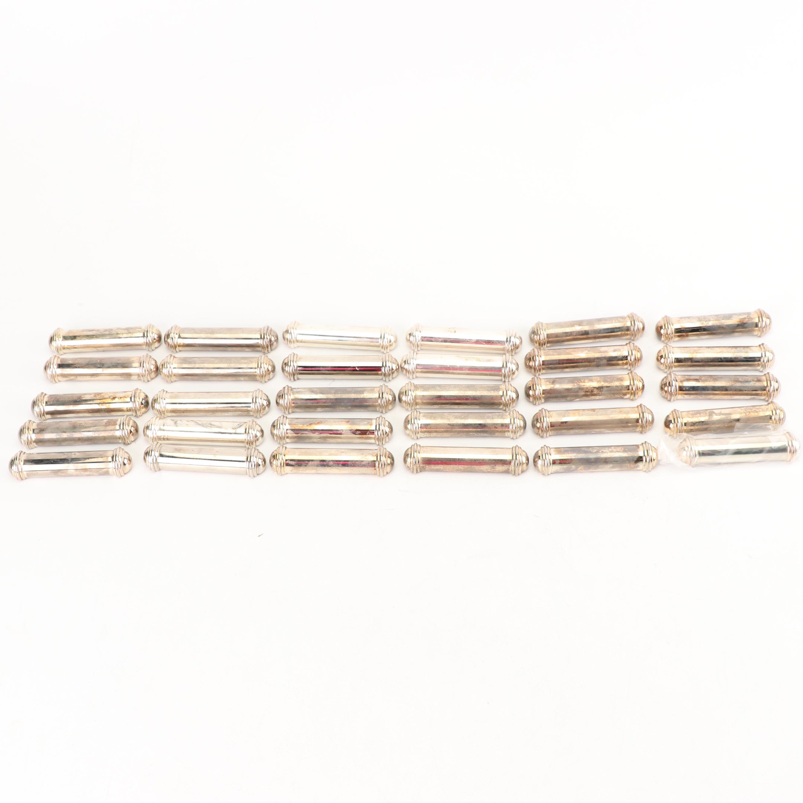 Ercuis Saint Hilaire Collection Silver Plate Knife Rest Sets