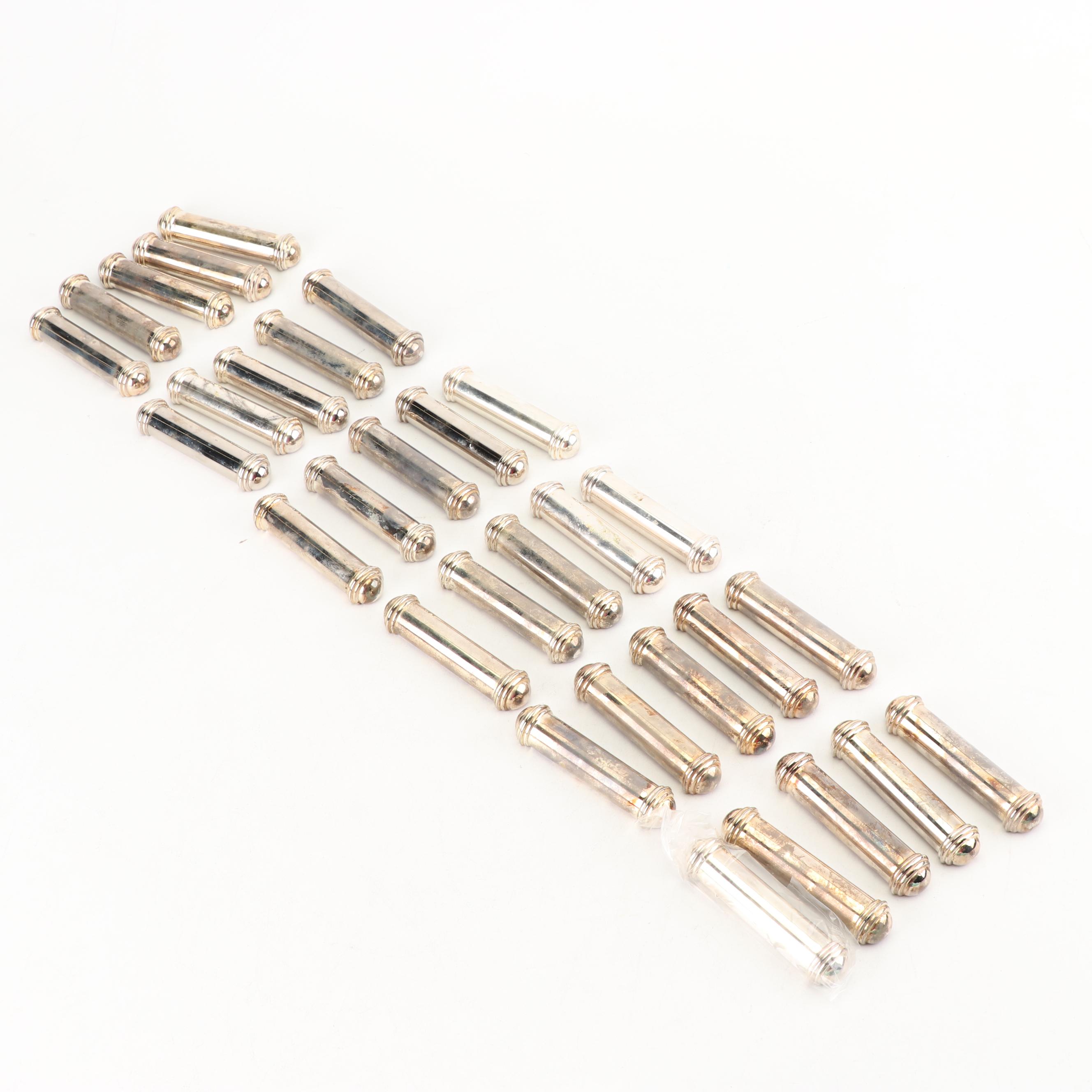 Ercuis Saint Hilaire Collection Silver Plate Knife Rest Sets