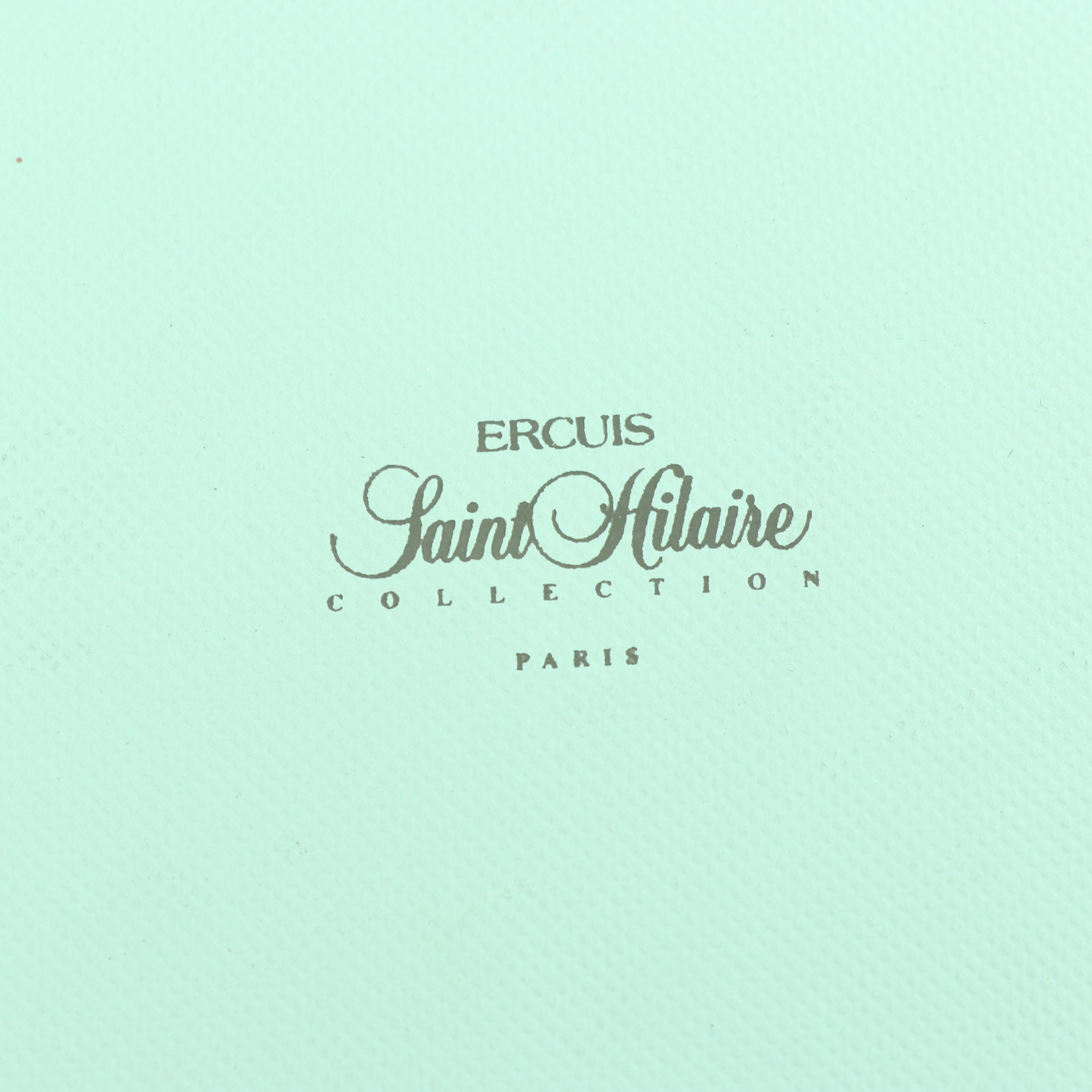 Ercuis Saint Hilaire Collection Silver Plate Knife Rest Sets