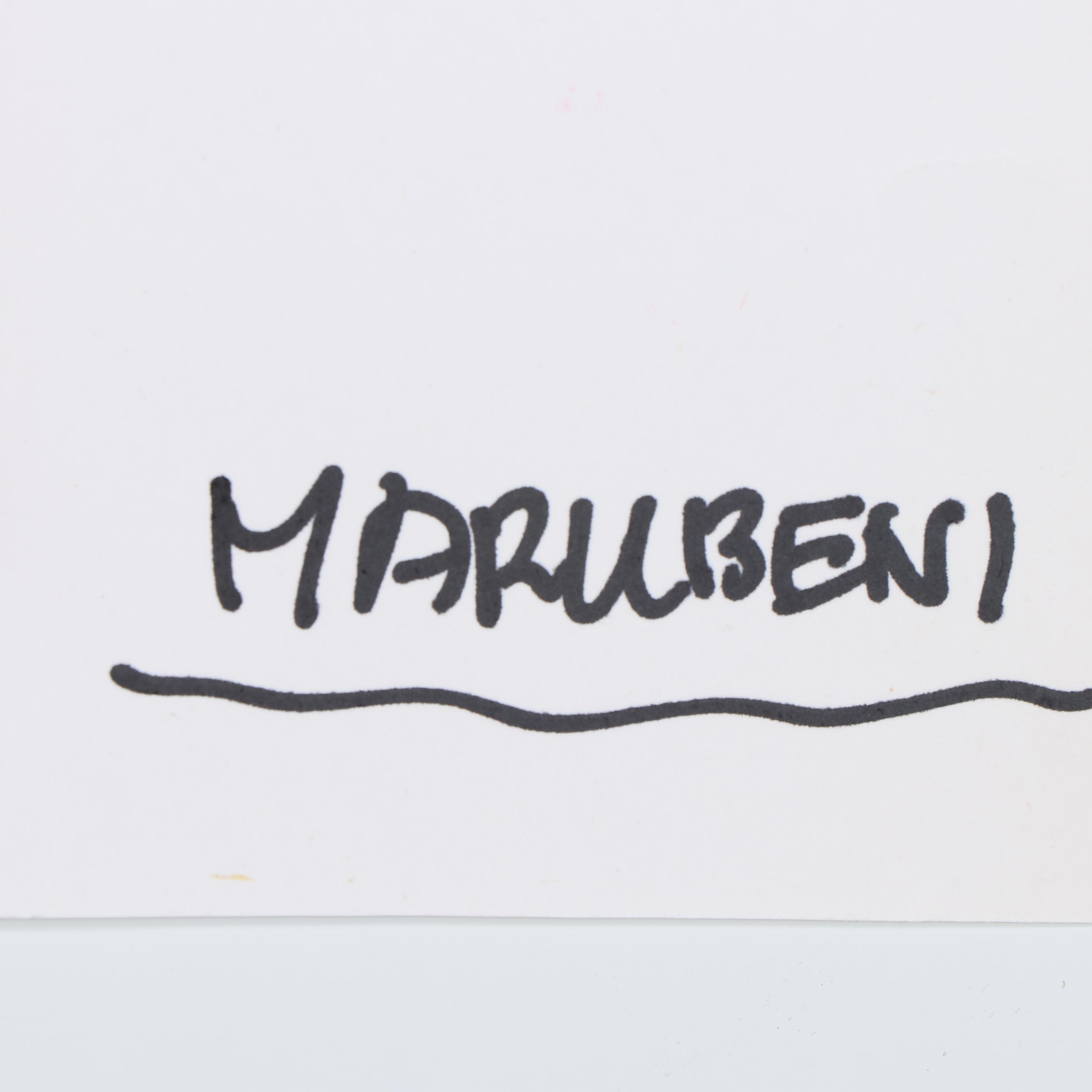 Marubeni Acrylic Painted Textile Pattern Design