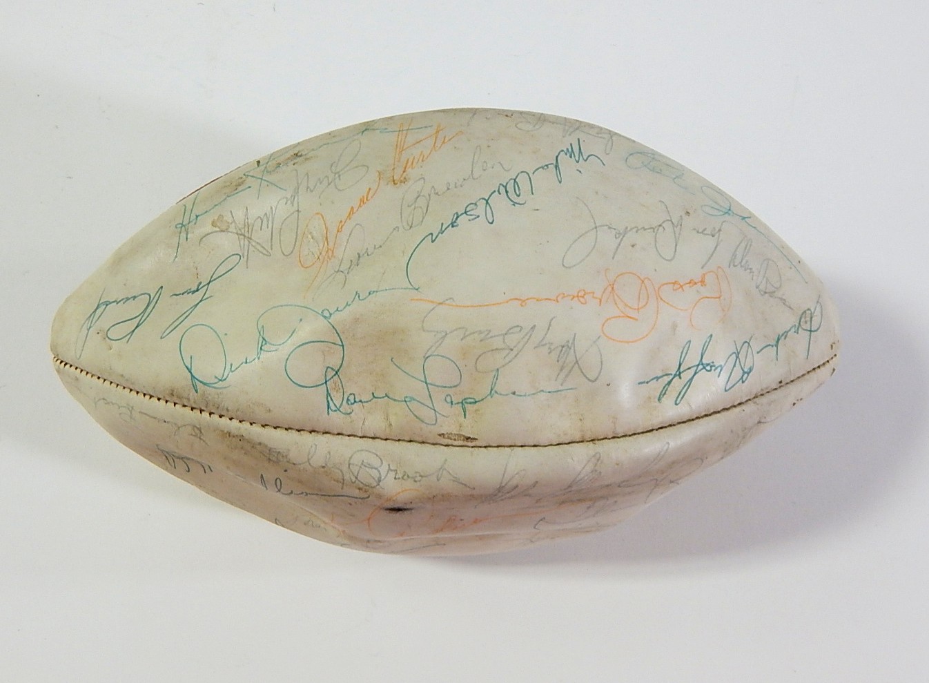 Early to Mid-1980s Cincinnati Bengals Signed Football - K.Anderson, P.Johnson