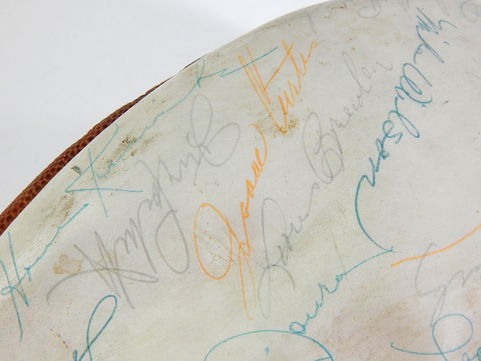 Early to Mid-1980s Cincinnati Bengals Signed Football - K.Anderson, P.Johnson