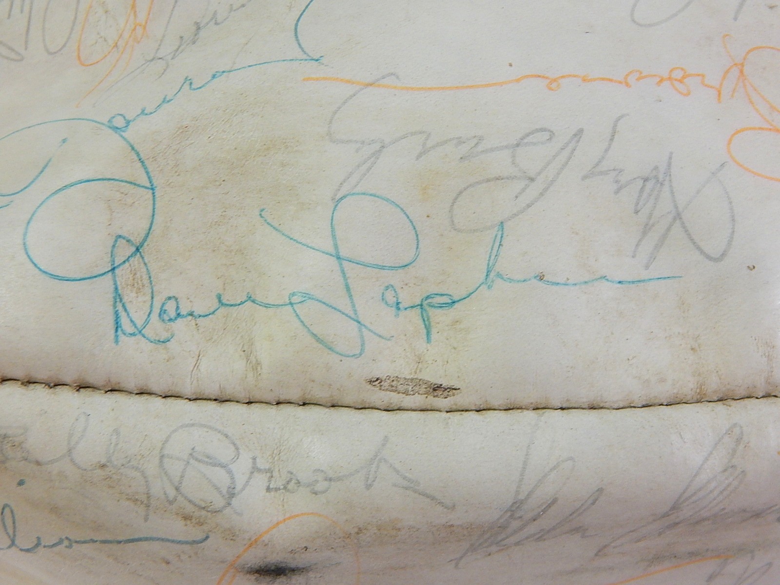 Early to Mid-1980s Cincinnati Bengals Signed Football - K.Anderson, P.Johnson