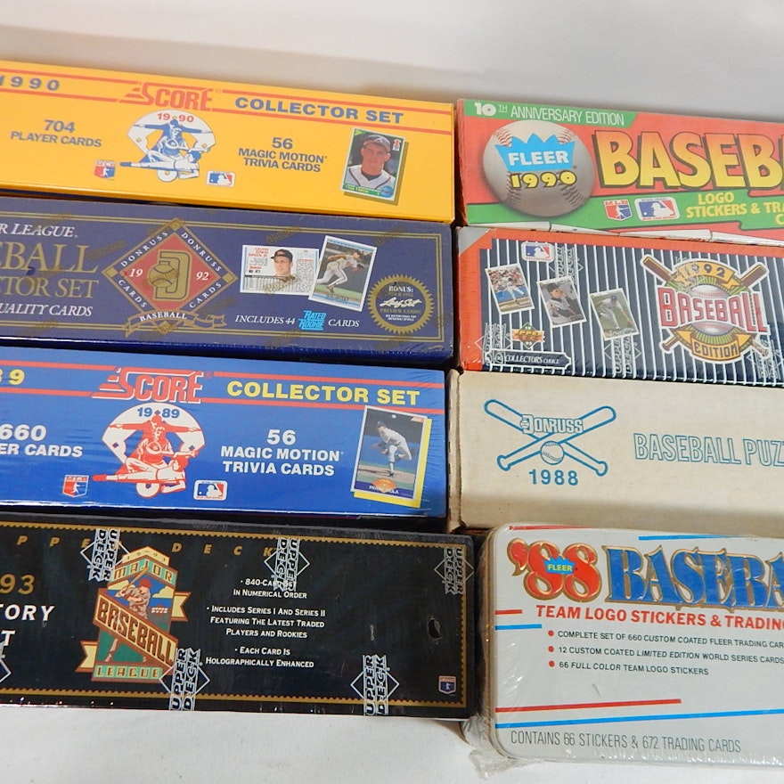 Factory Sealed Baseball Card Sets