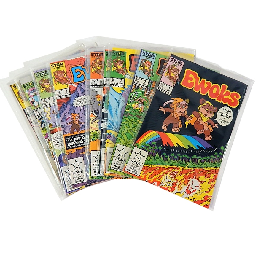 1980s Marvel/Star Comics "Ewoks" Comic Books